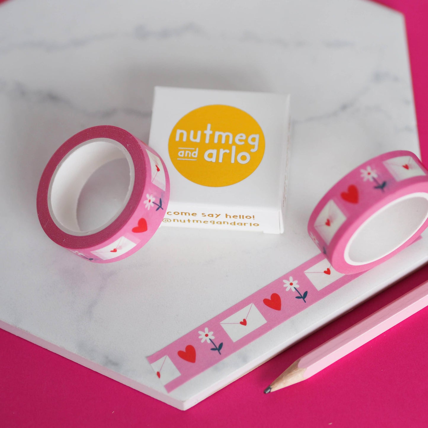 Love Letter Note Washi Tape