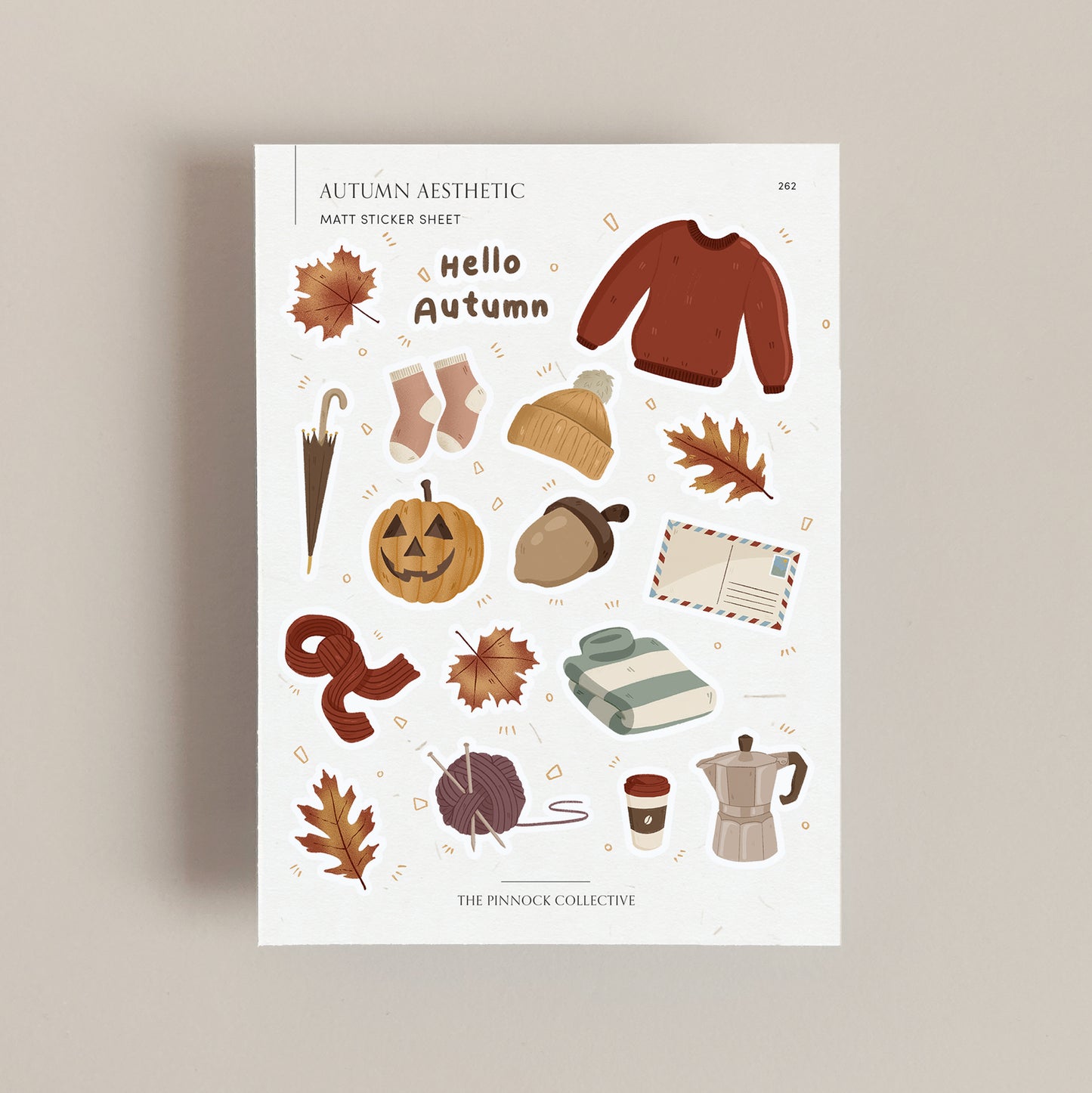 Autumn Sticker Sheet