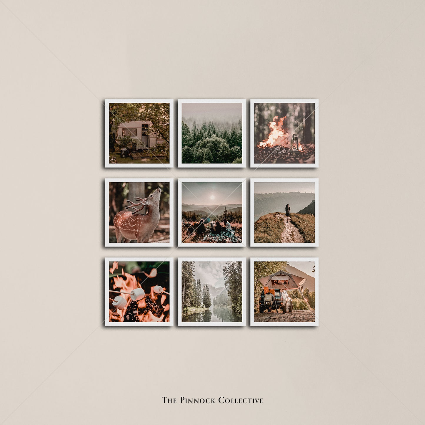 Camping Sticker Sheet