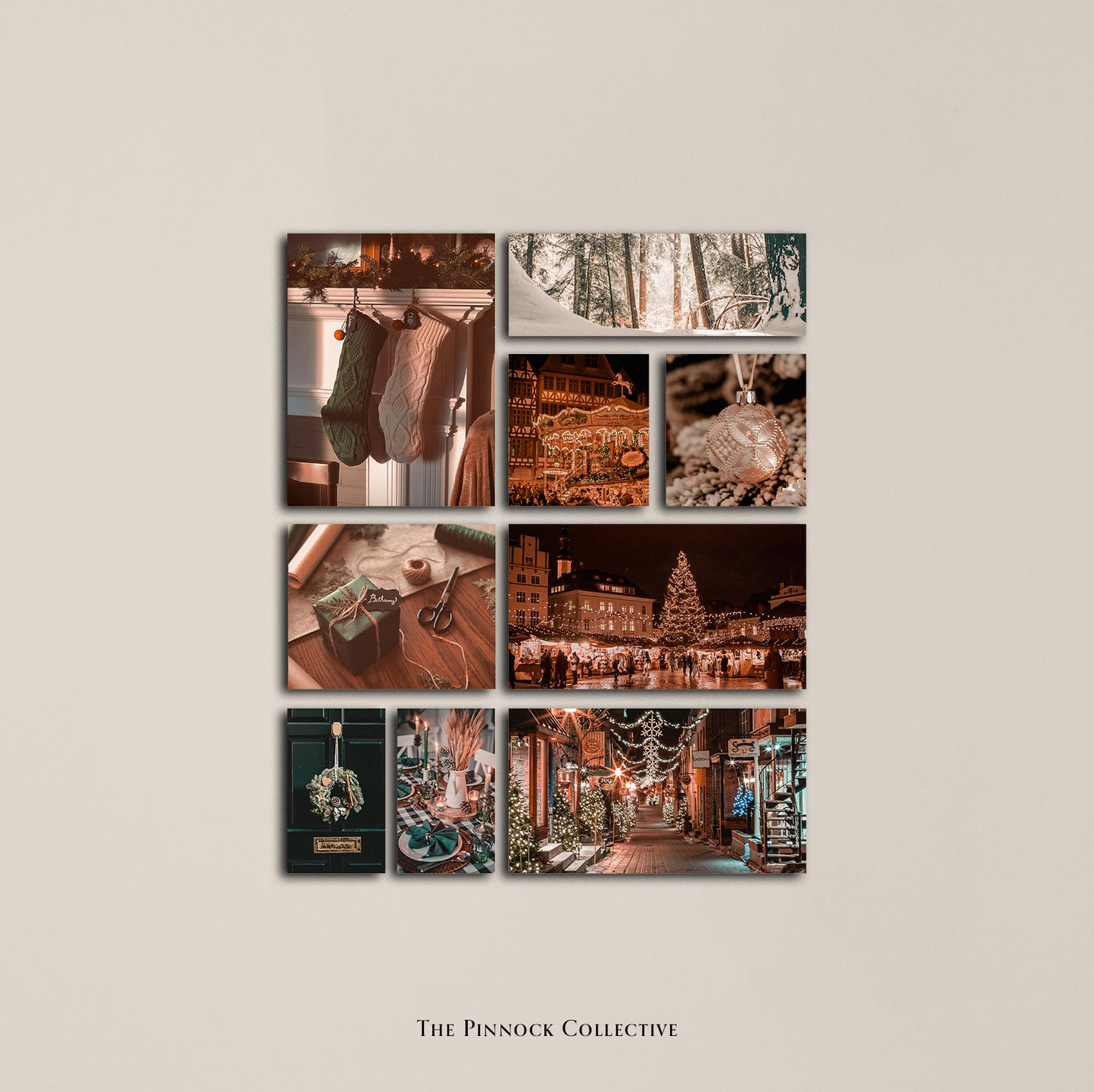 Christmas Aesthetic Sticker Sheet