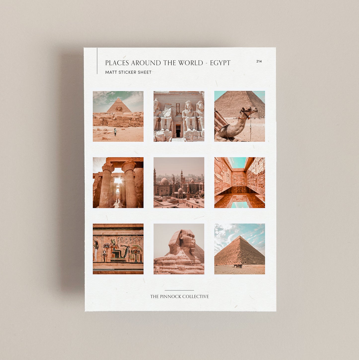 Egypt Sticker Sheet