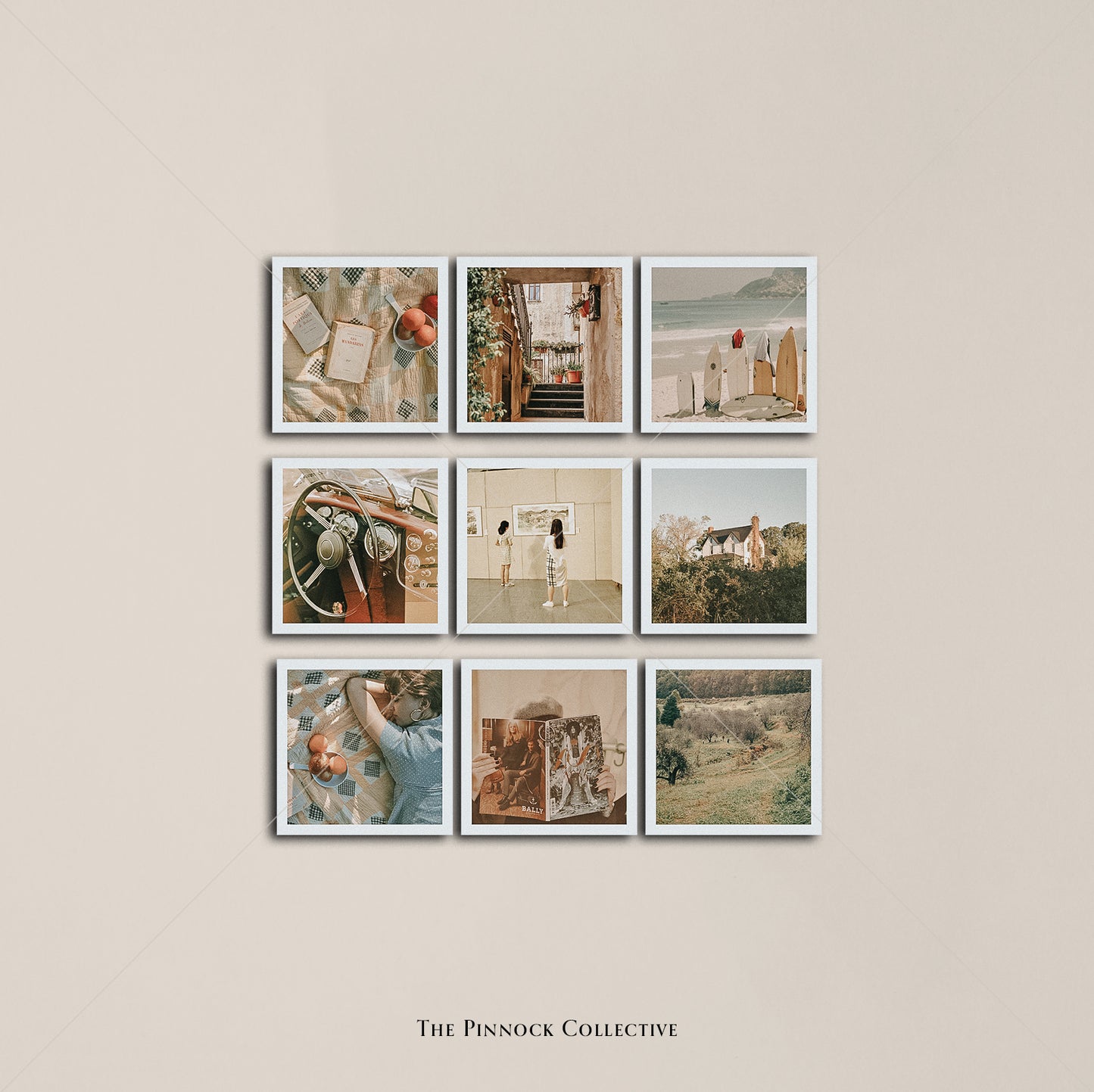 Getaway Aesthetic Sticker Sheet