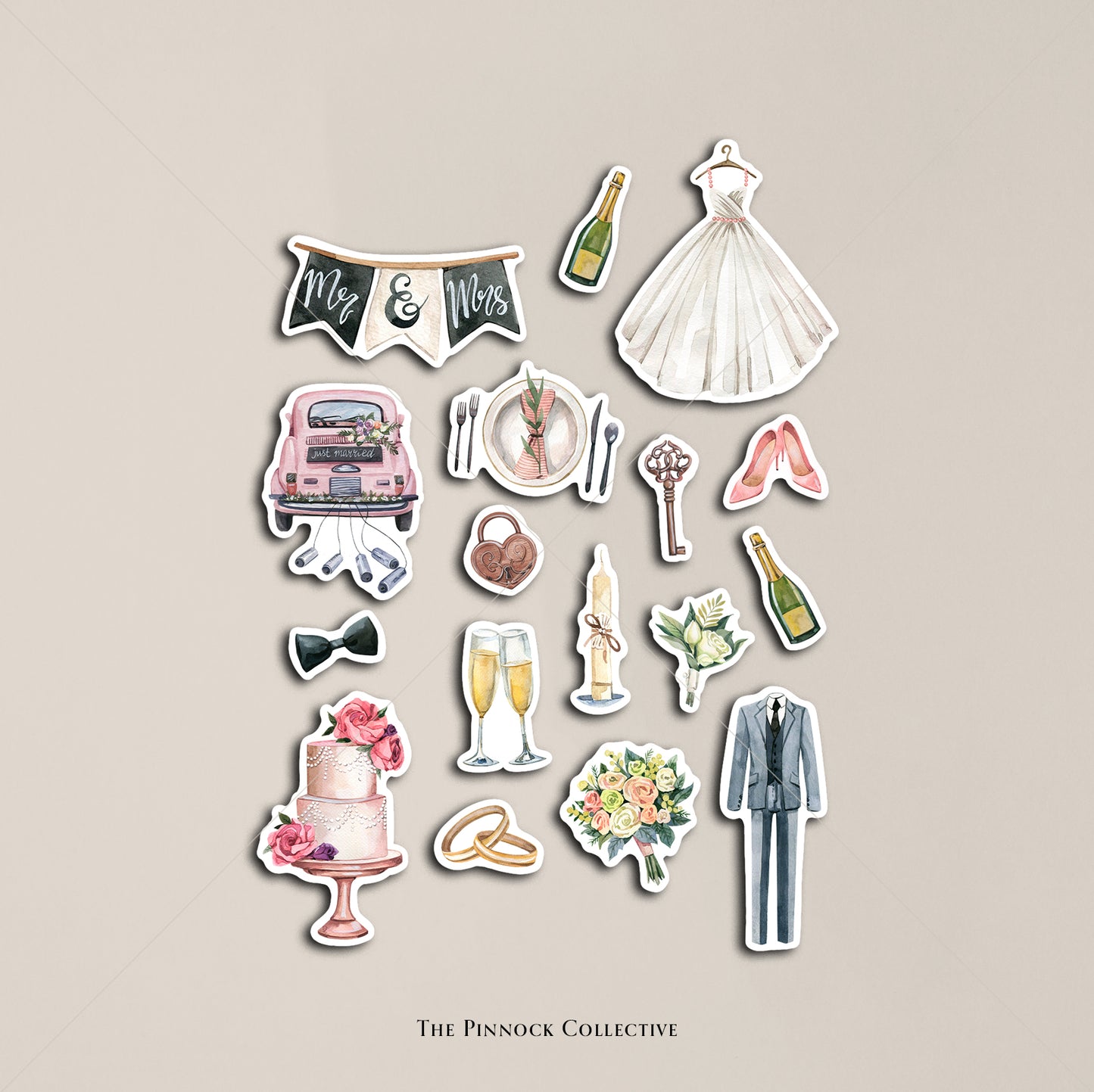 Going to the Chapel Sticker Sheet