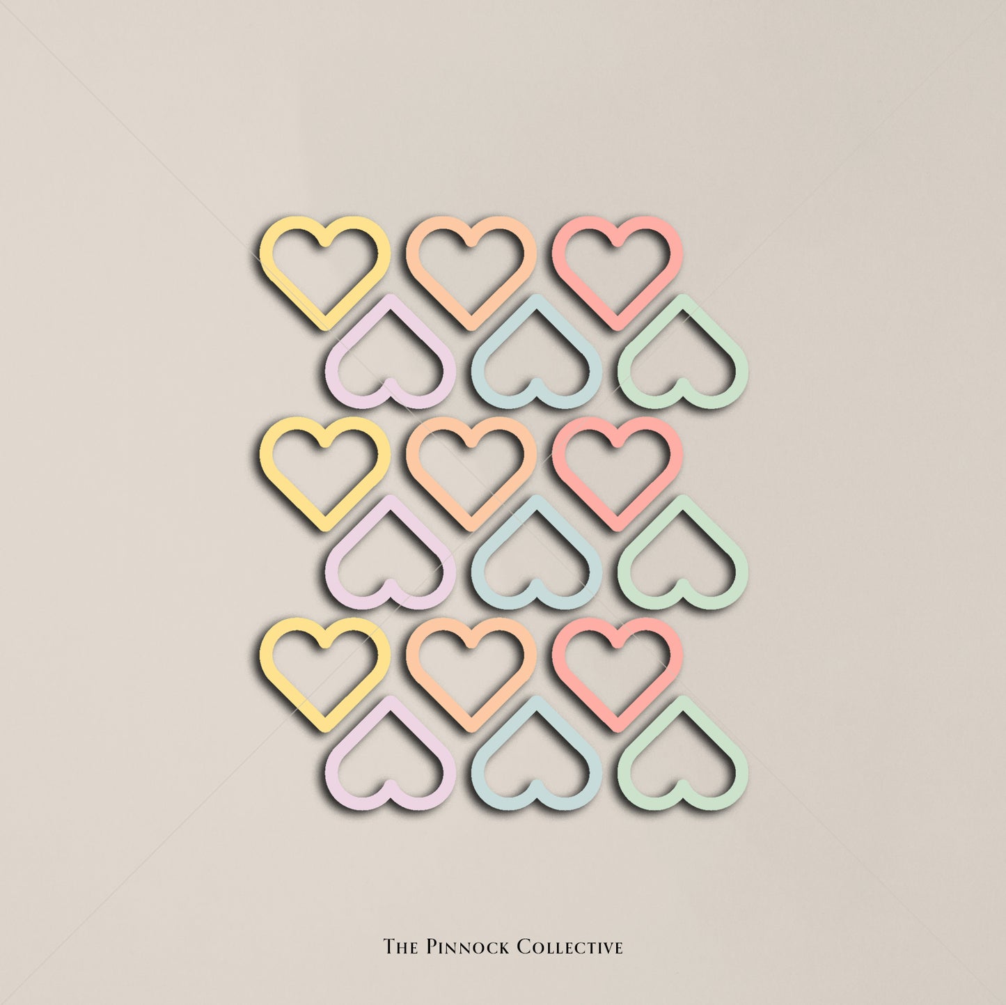 Heart Frames Sticker Sheet