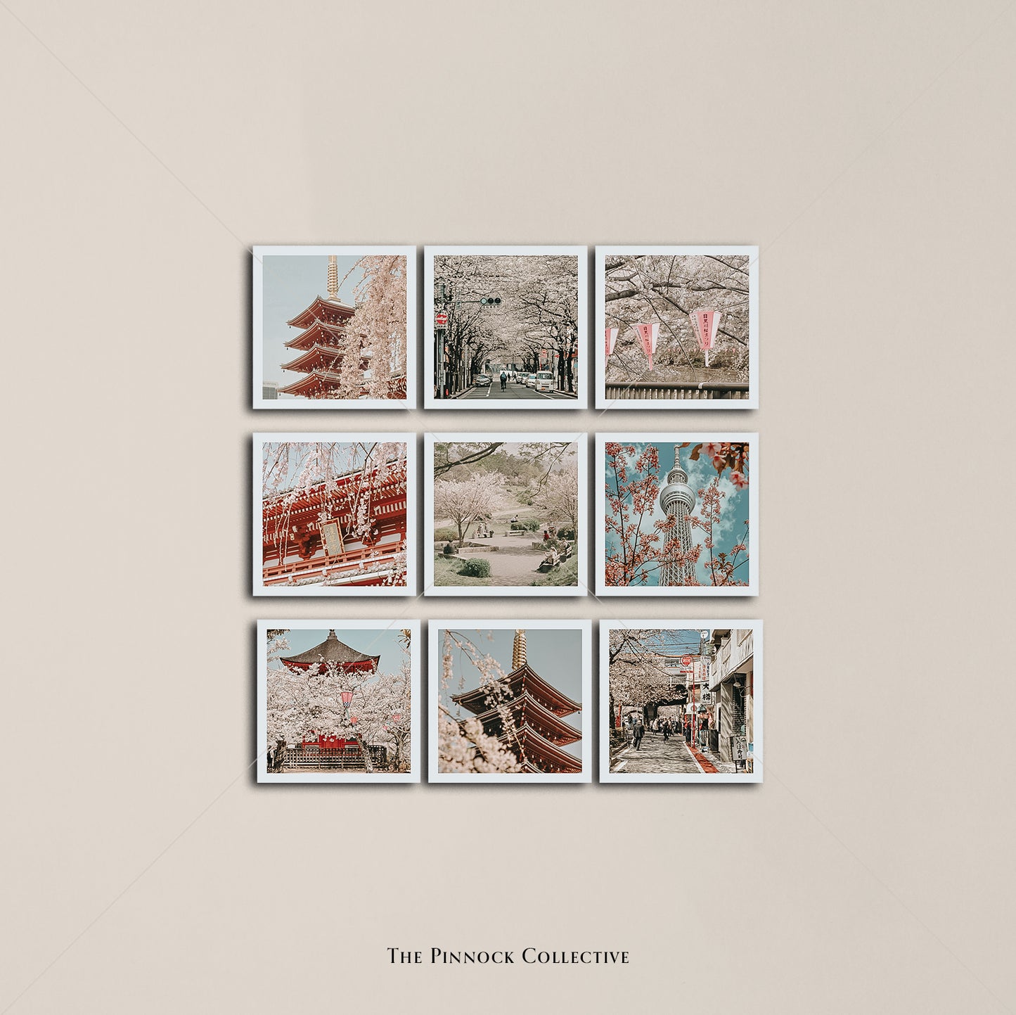 Japan at Spring Sticker Sheet