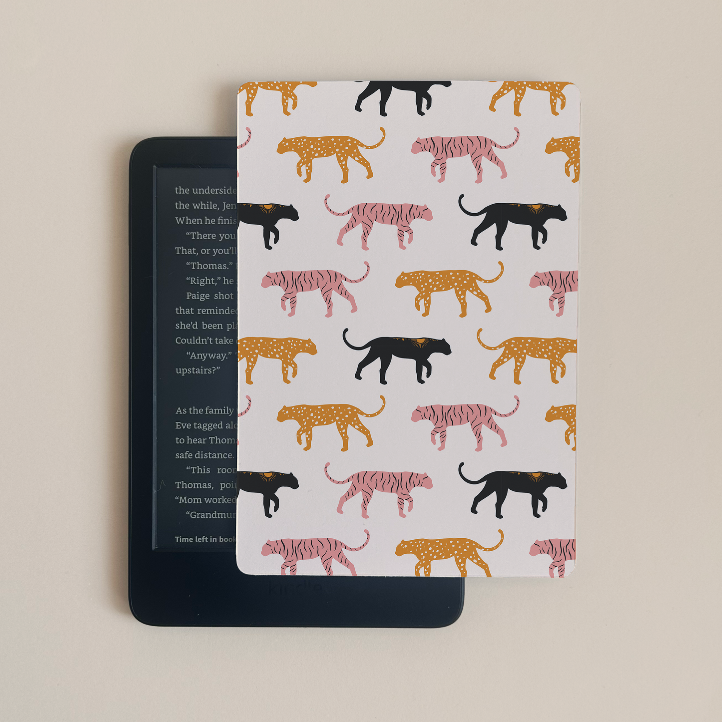Colourful Tigers Kindle Case Insert