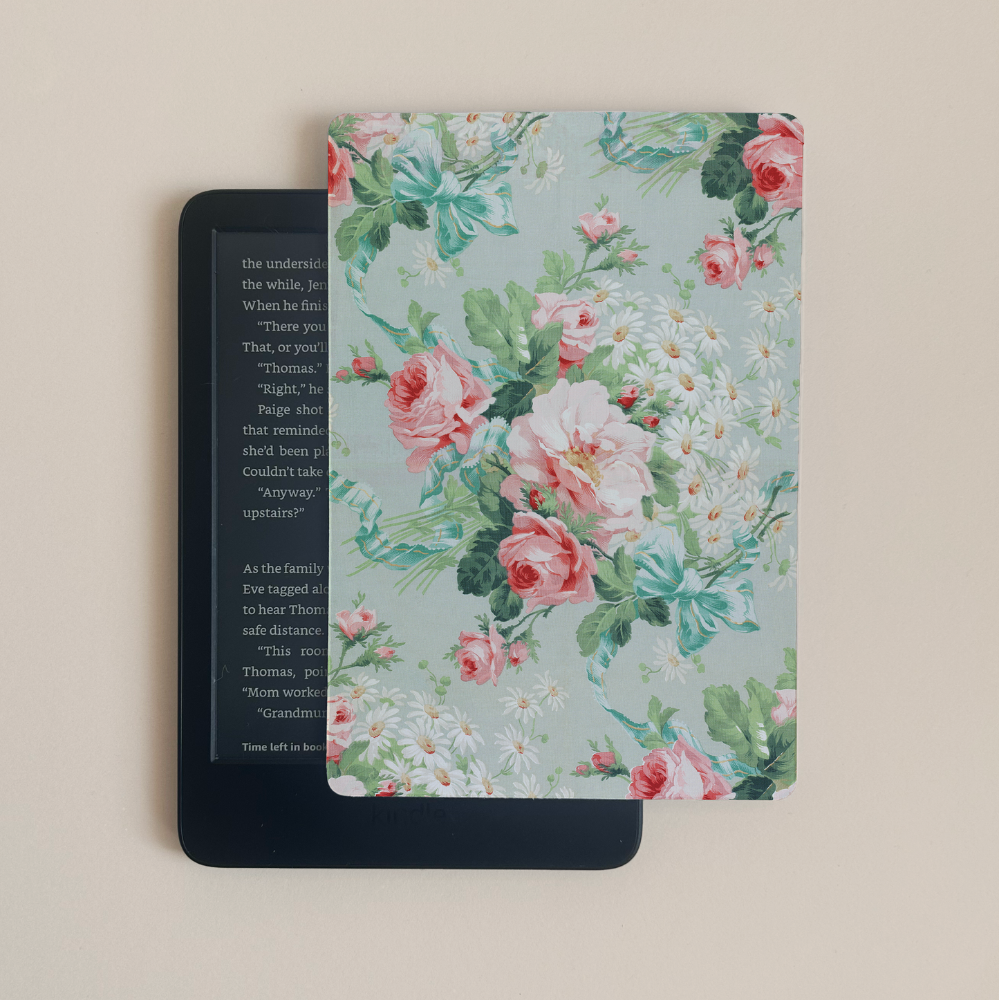 Vintage Floral Kindle Case Insert