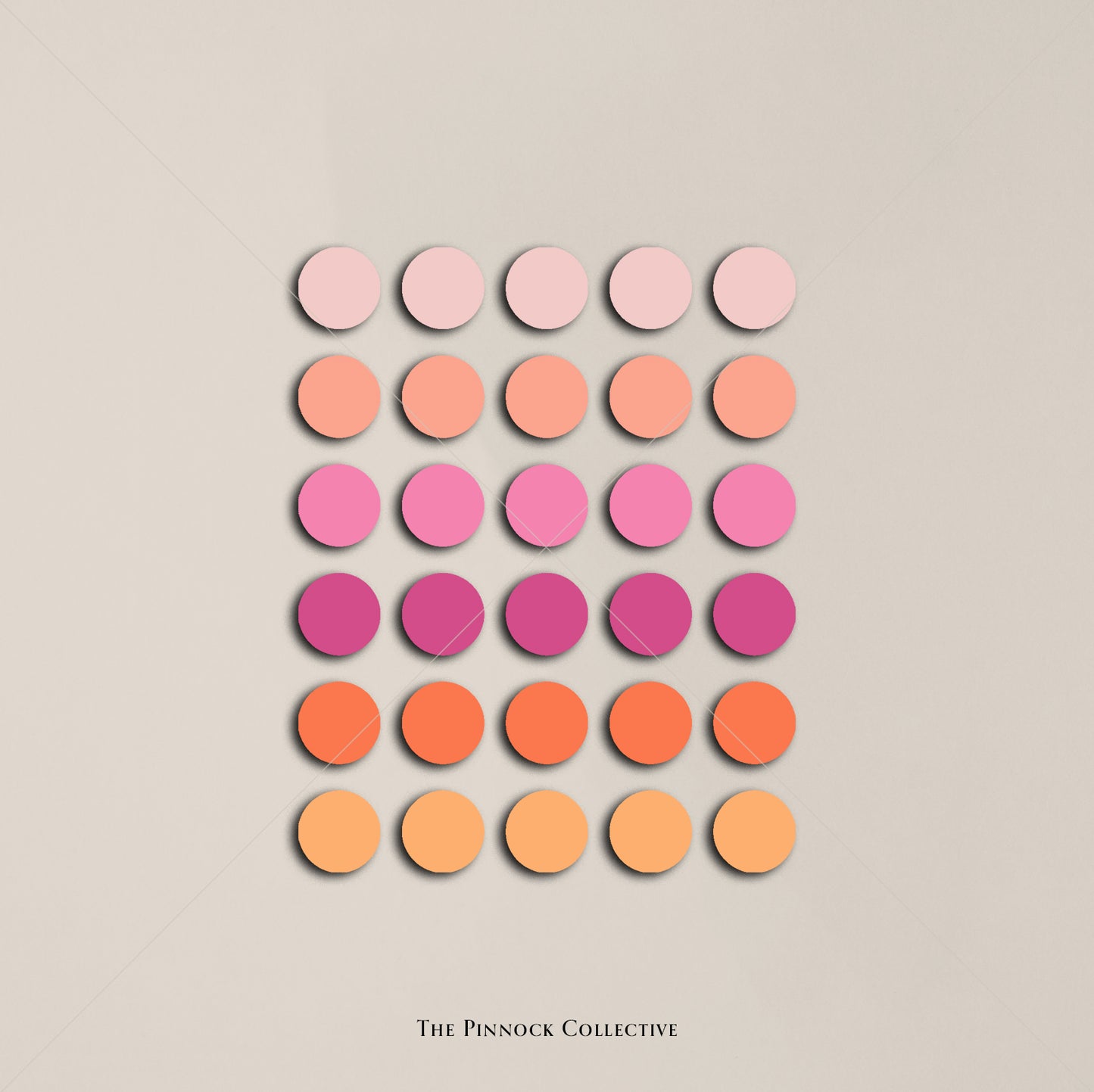 Sunset Planner Dots Sticker Sheet