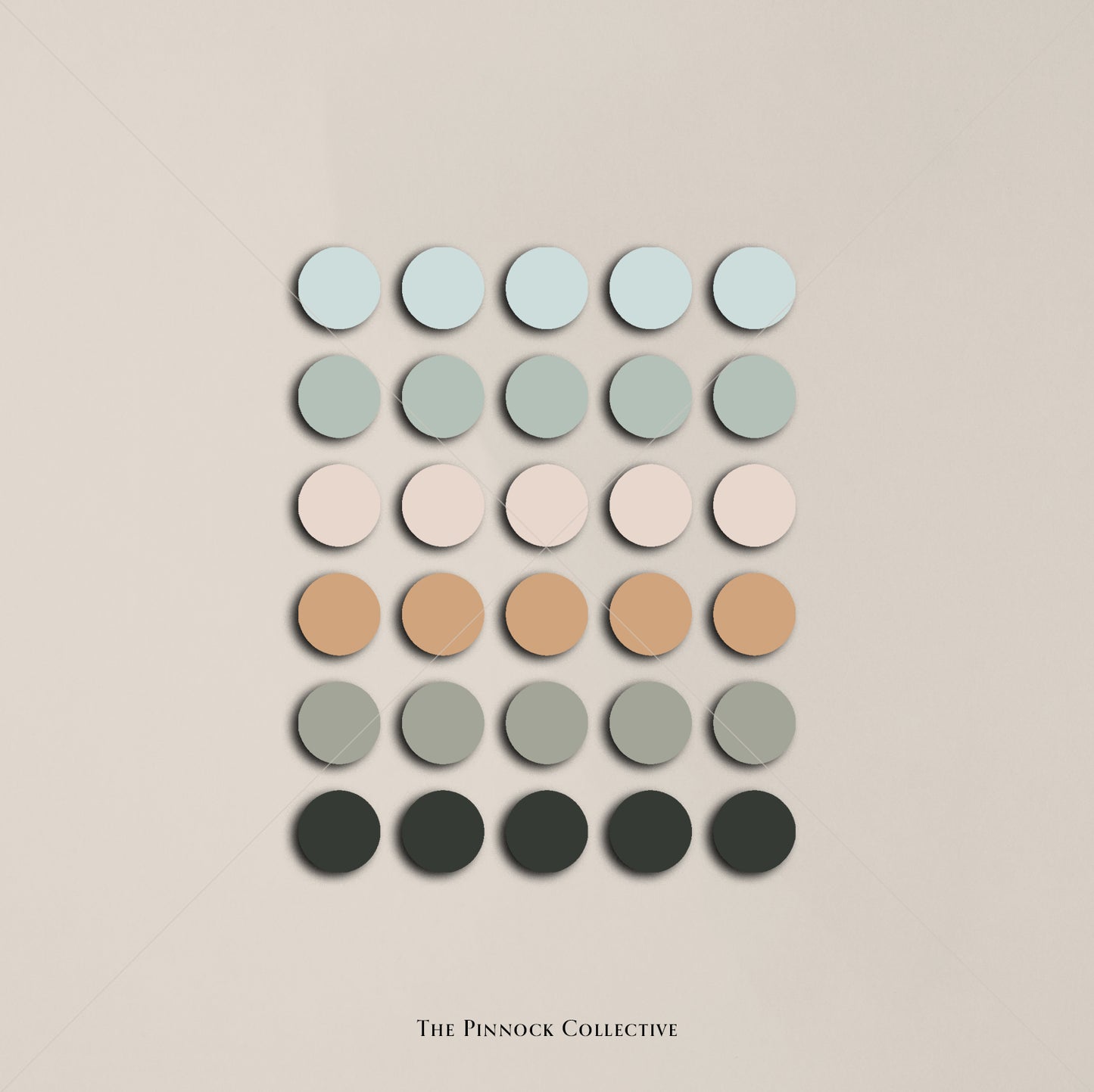 Ocean Planner Dots Sticker Sheet