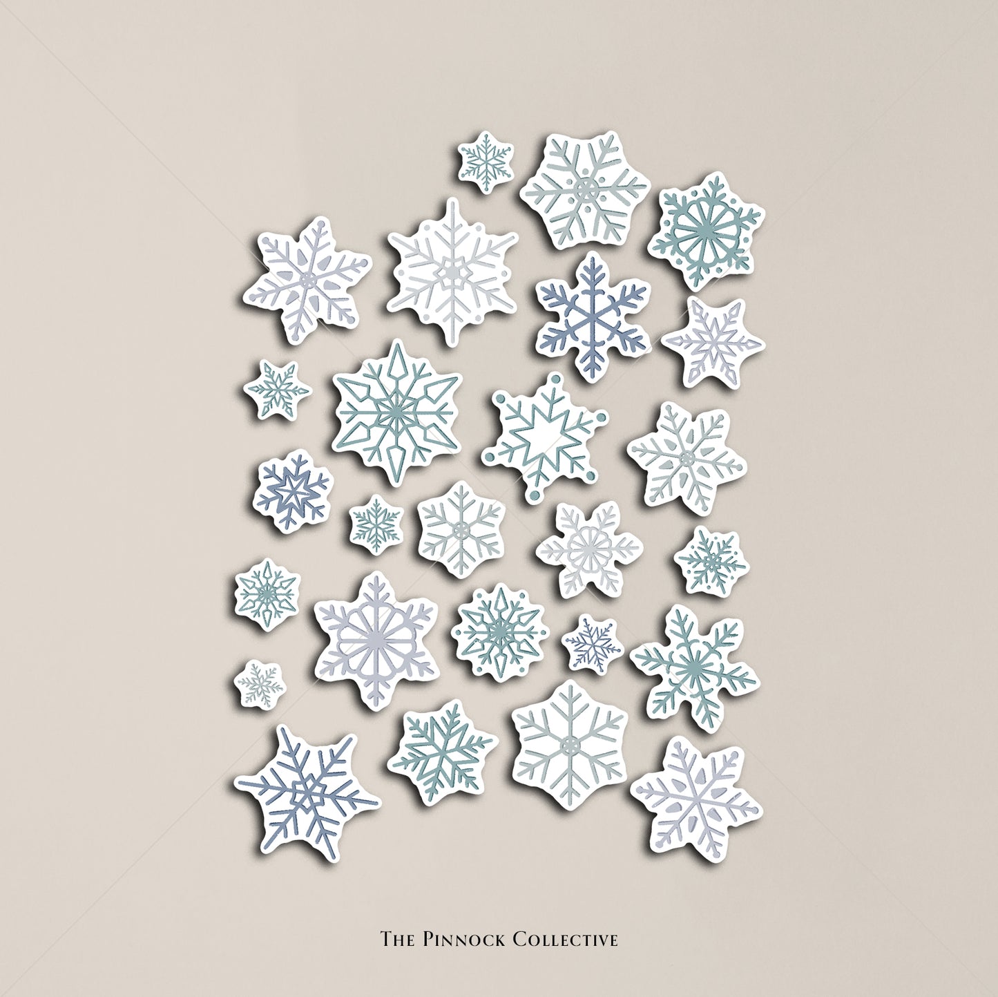 Snowflakes Sticker Sheet
