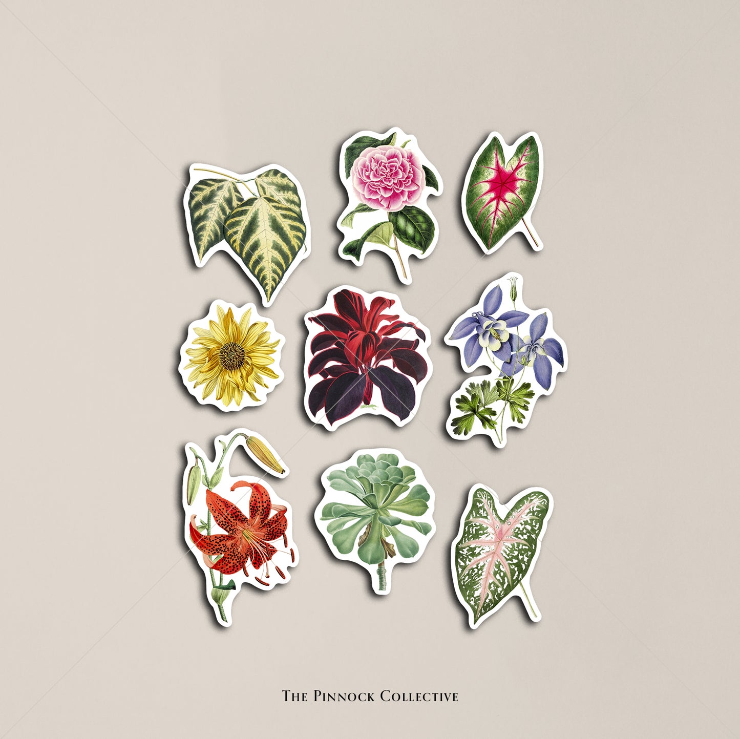 Vintage Plant Sticker Sheet