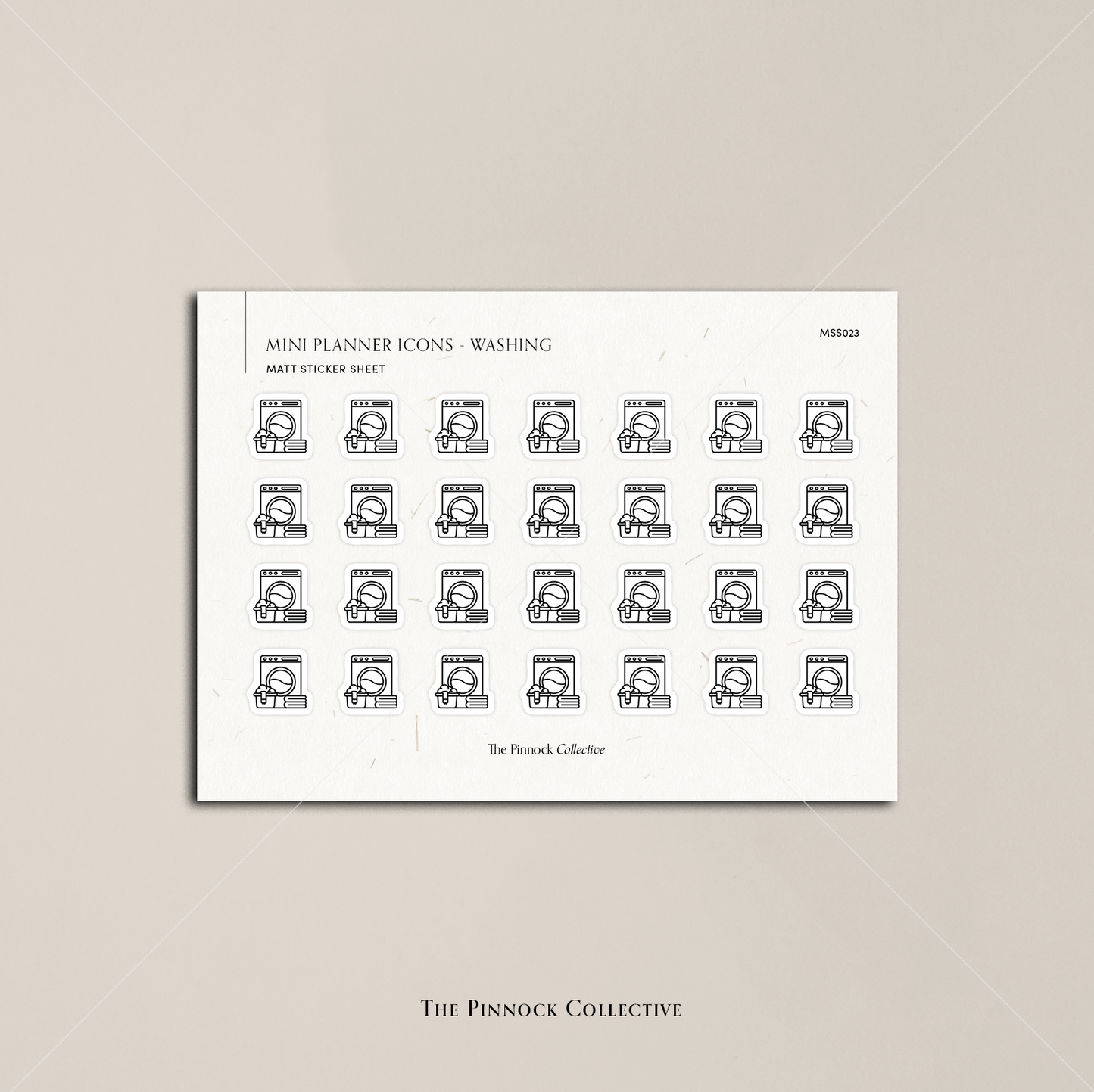 Planner Minis - Laundry