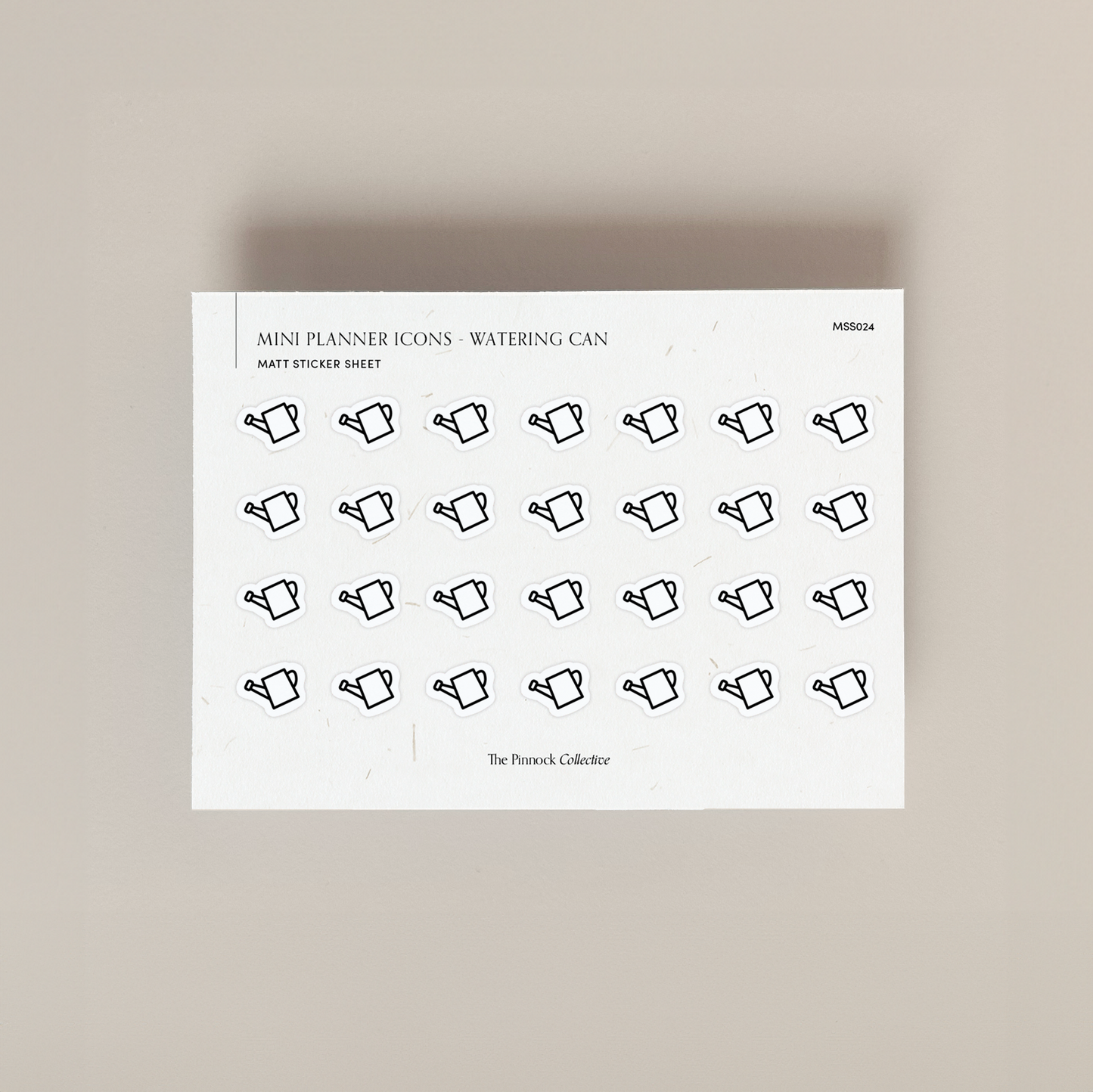 Planner Minis - Gardening Watering Can