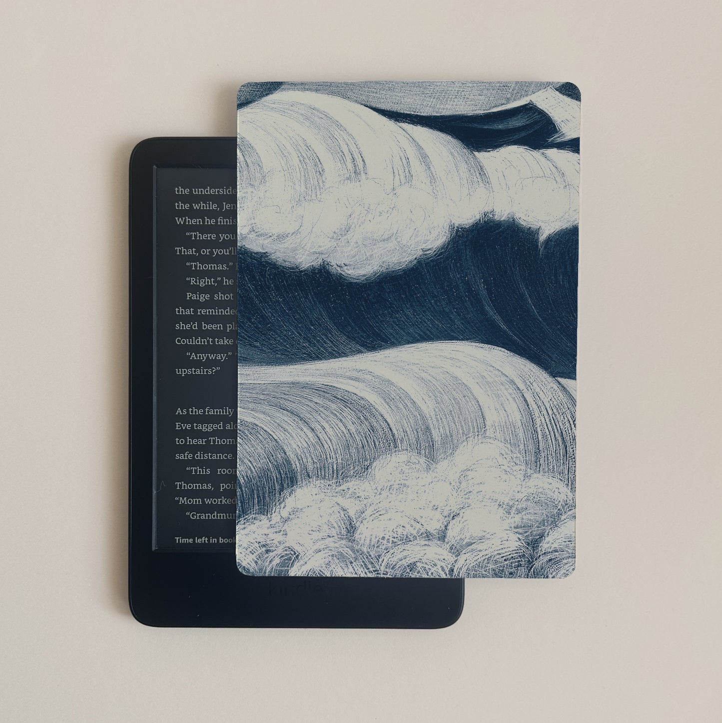 Ocean Wave Kindle Case Insert