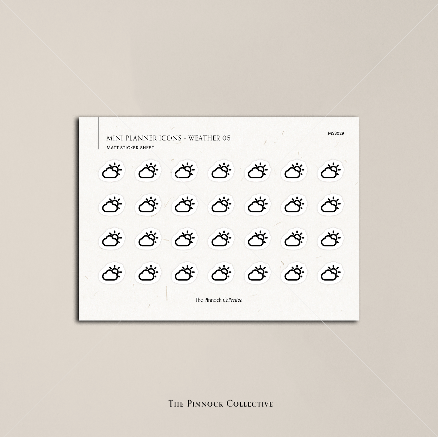 Planner Minis - Weather 05