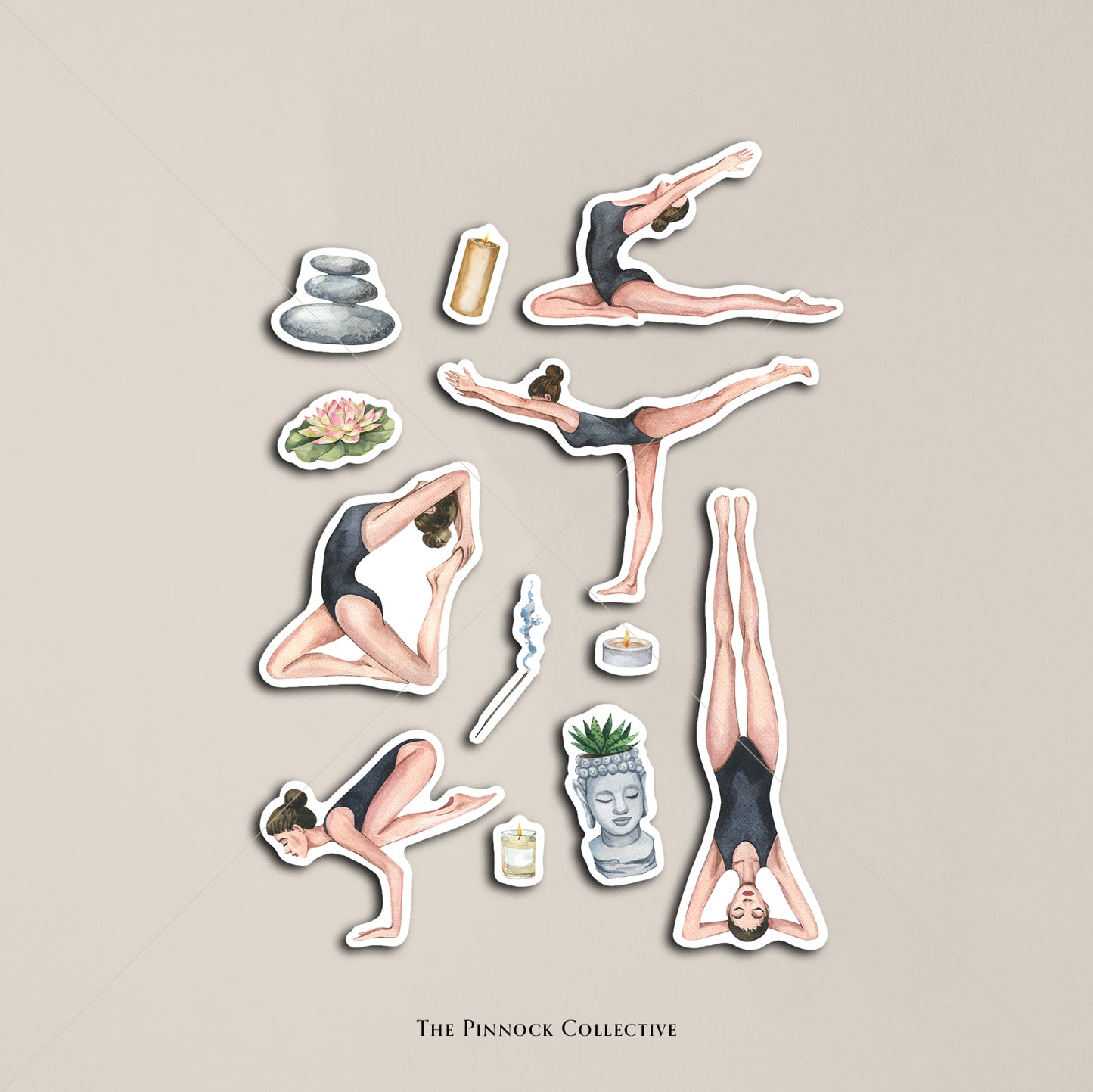 Yoga Sticker Sheet