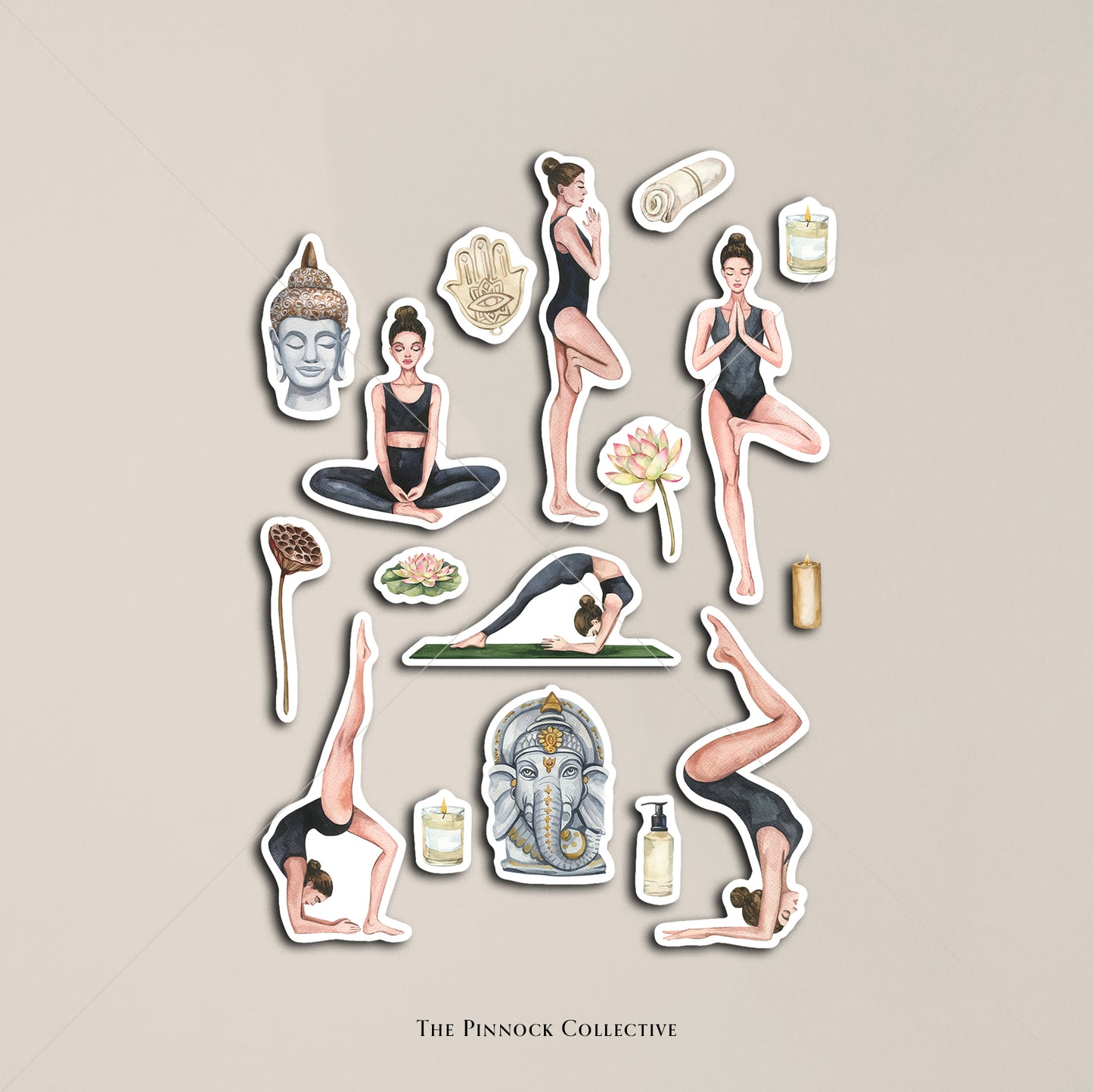 Yoga Sticker Sheet