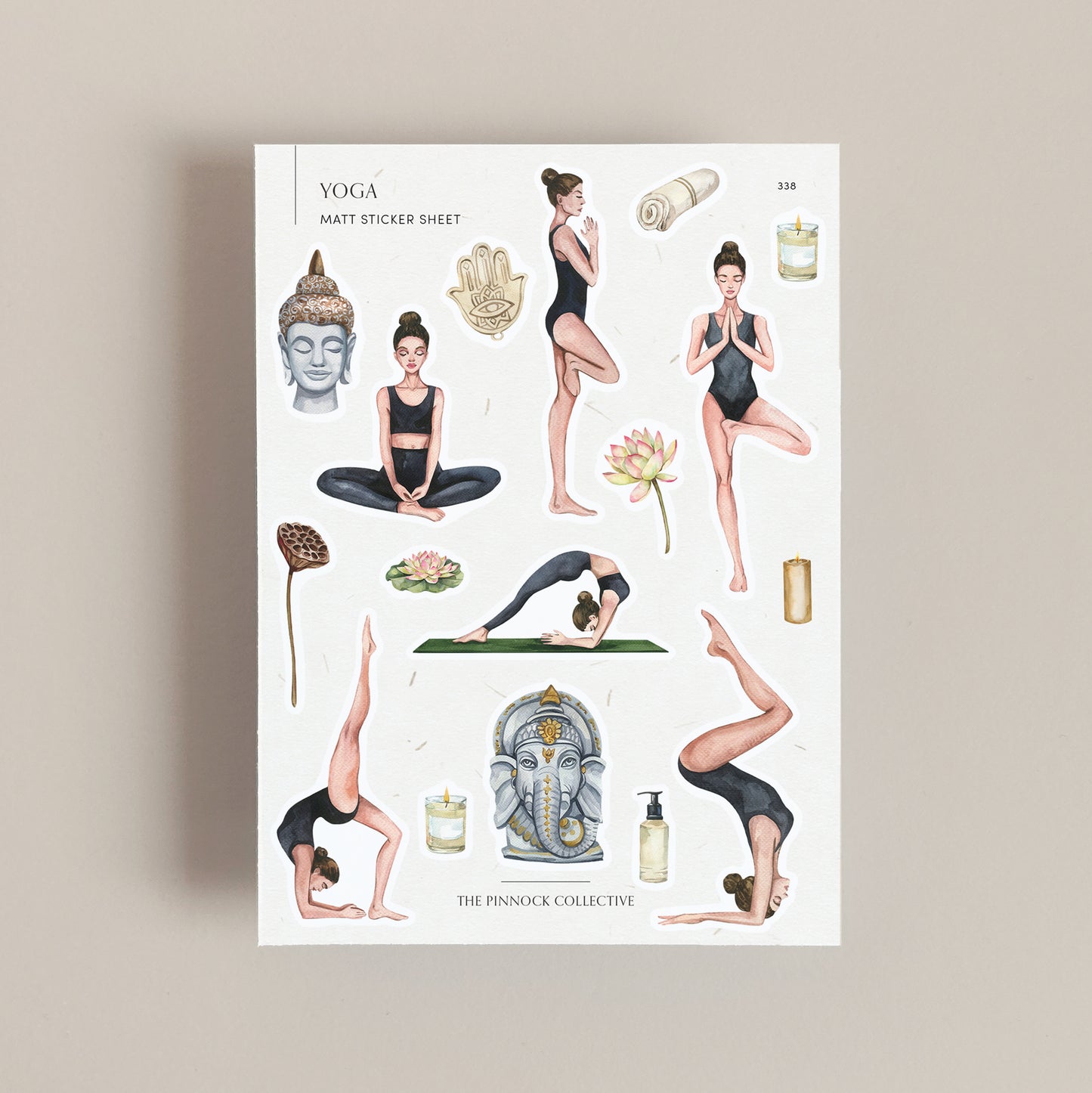 Yoga Sticker Sheet
