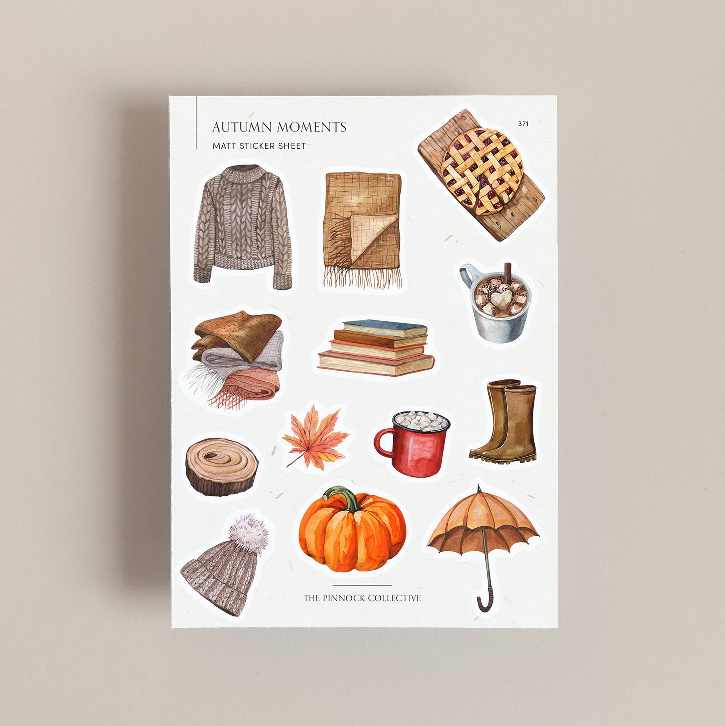 Autumn Moments Sticker Sheet