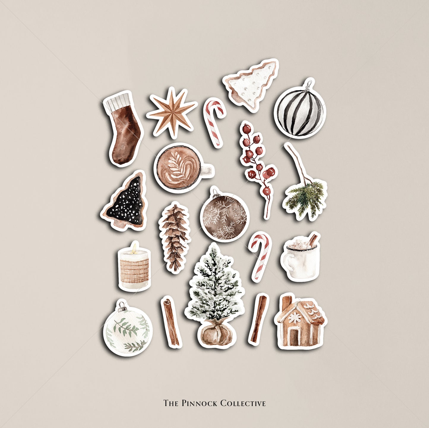 Cozy Christmas Sticker Sheet