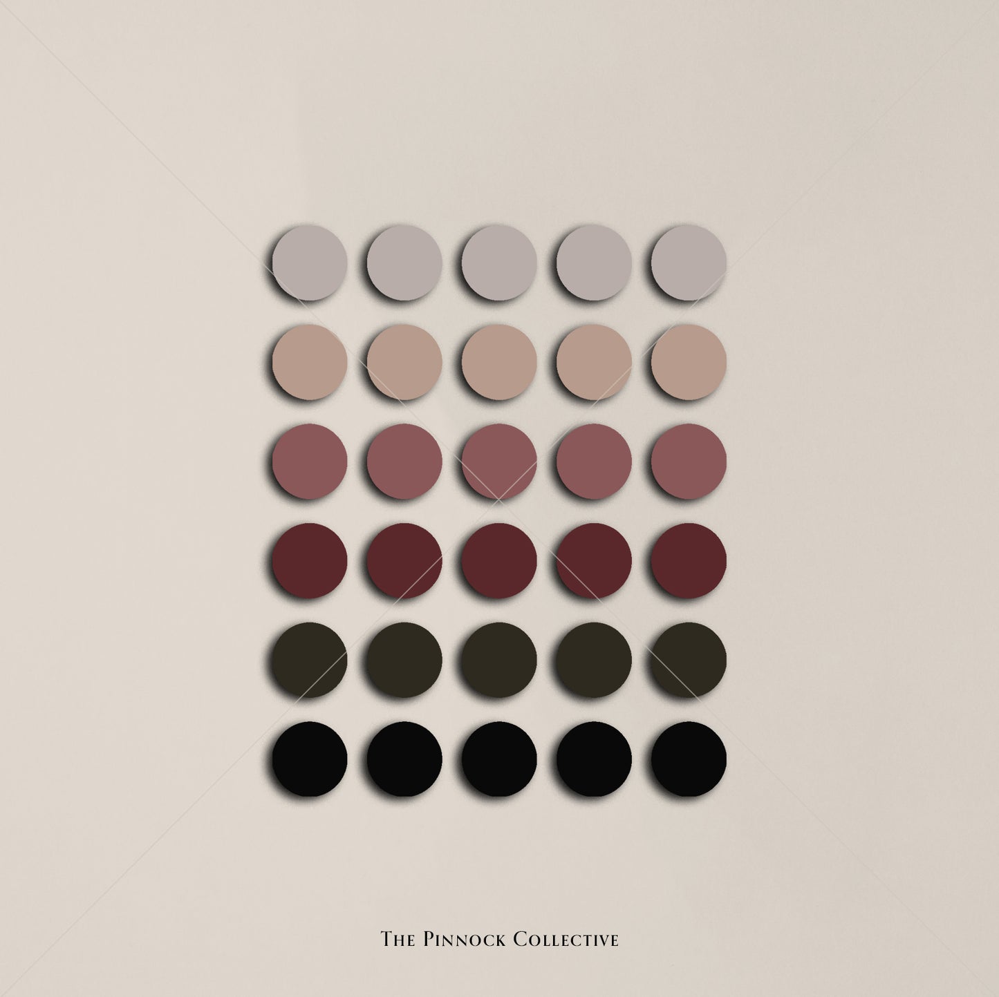 Dark Academia Planner Dots Sticker Sheet