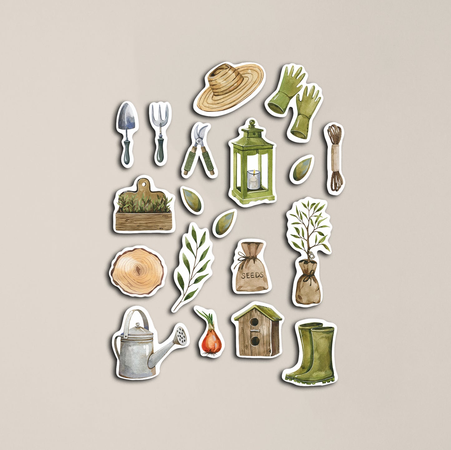 Gardening Sticker Sheet