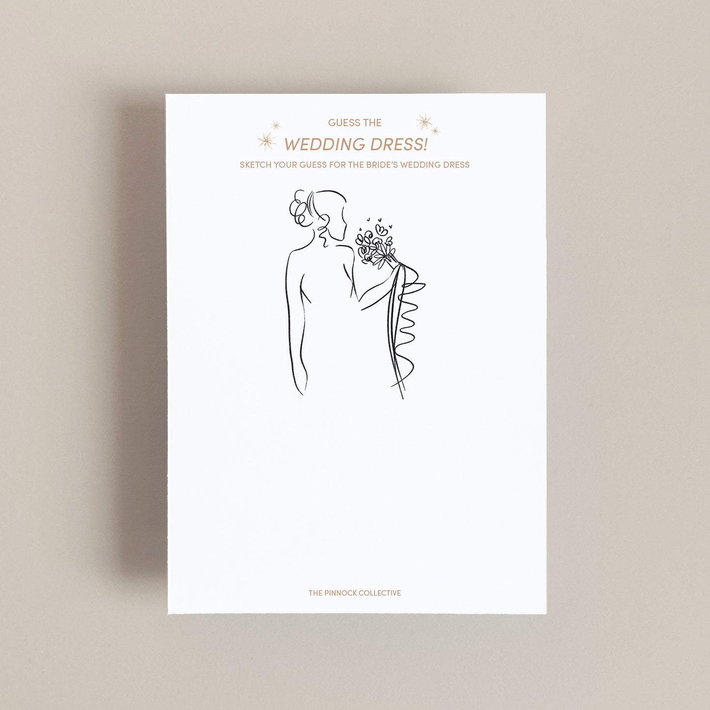 Guess the Dress - Bridal Game