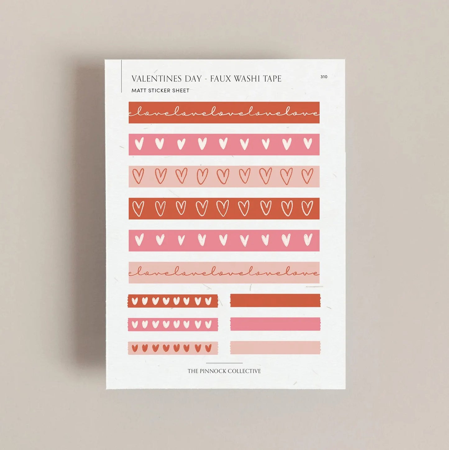 Valentine's Day Sticker Sheet Bundle