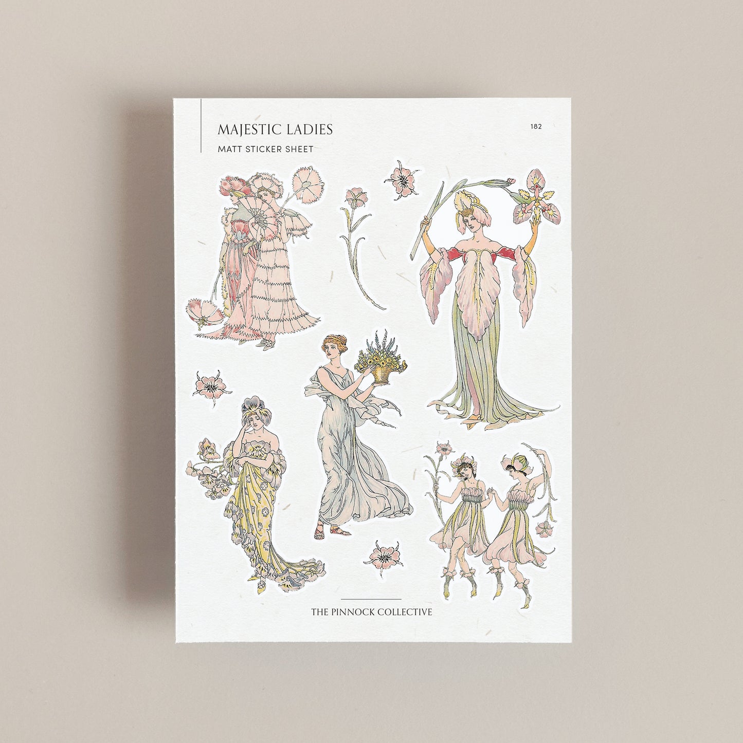 Majestic Ladies Sticker Sheet