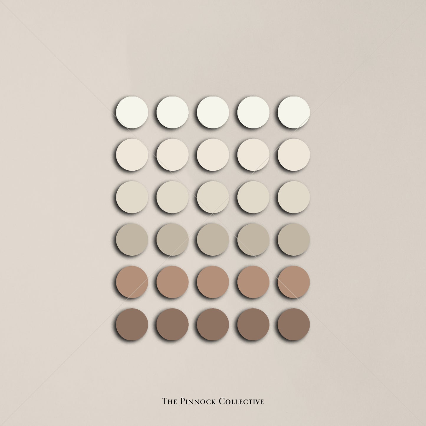 Neutral Planner Dots Sticker Sheet