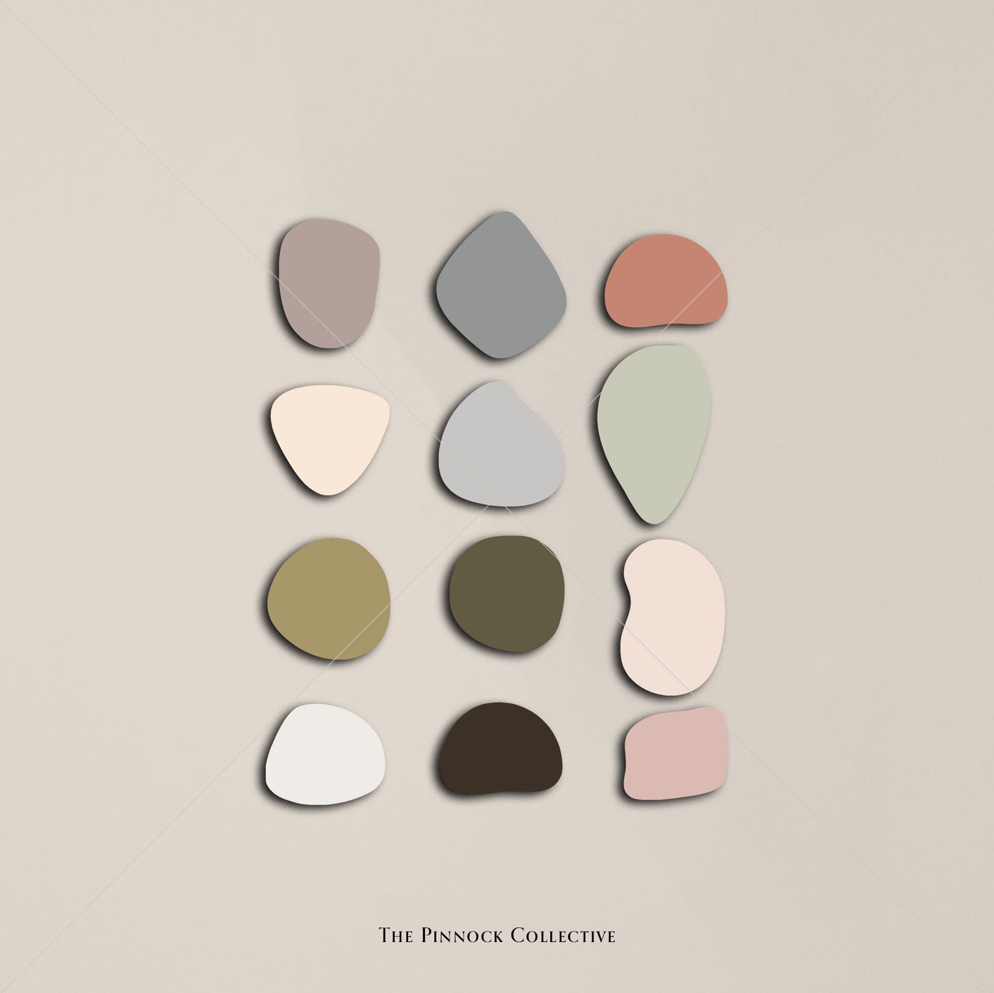 Organic Shapes Sticker Sheet