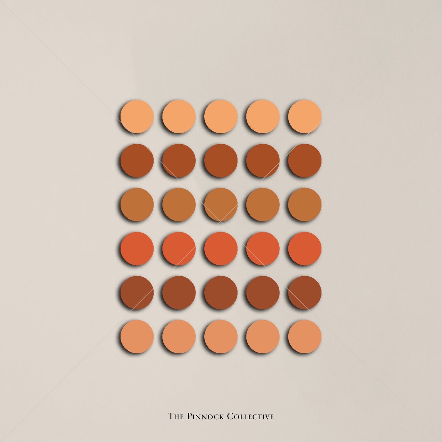 Pumpkin Spice Planner Dots Sticker Sheet