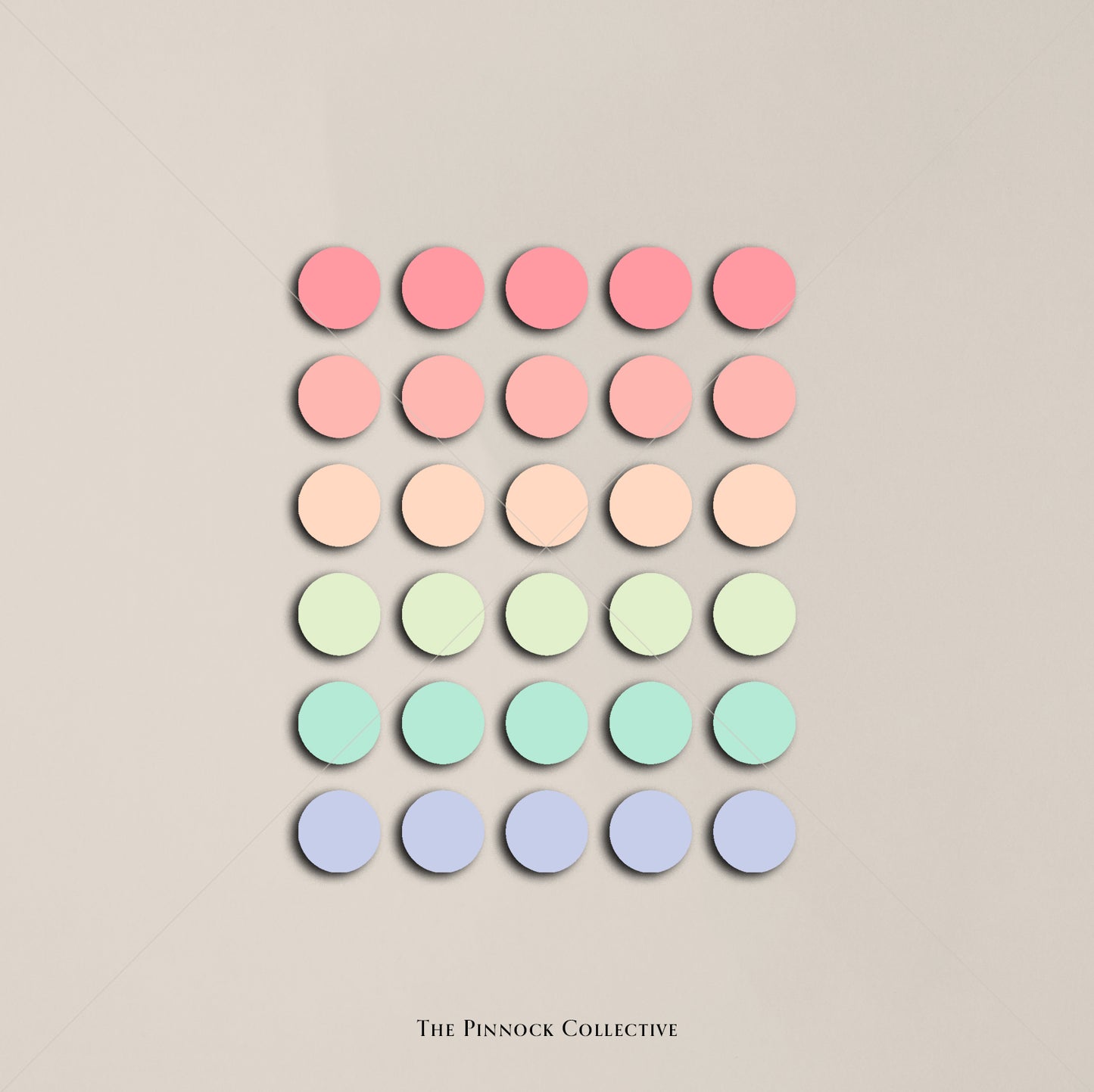 Rainbow Planner Dots Sticker Sheet