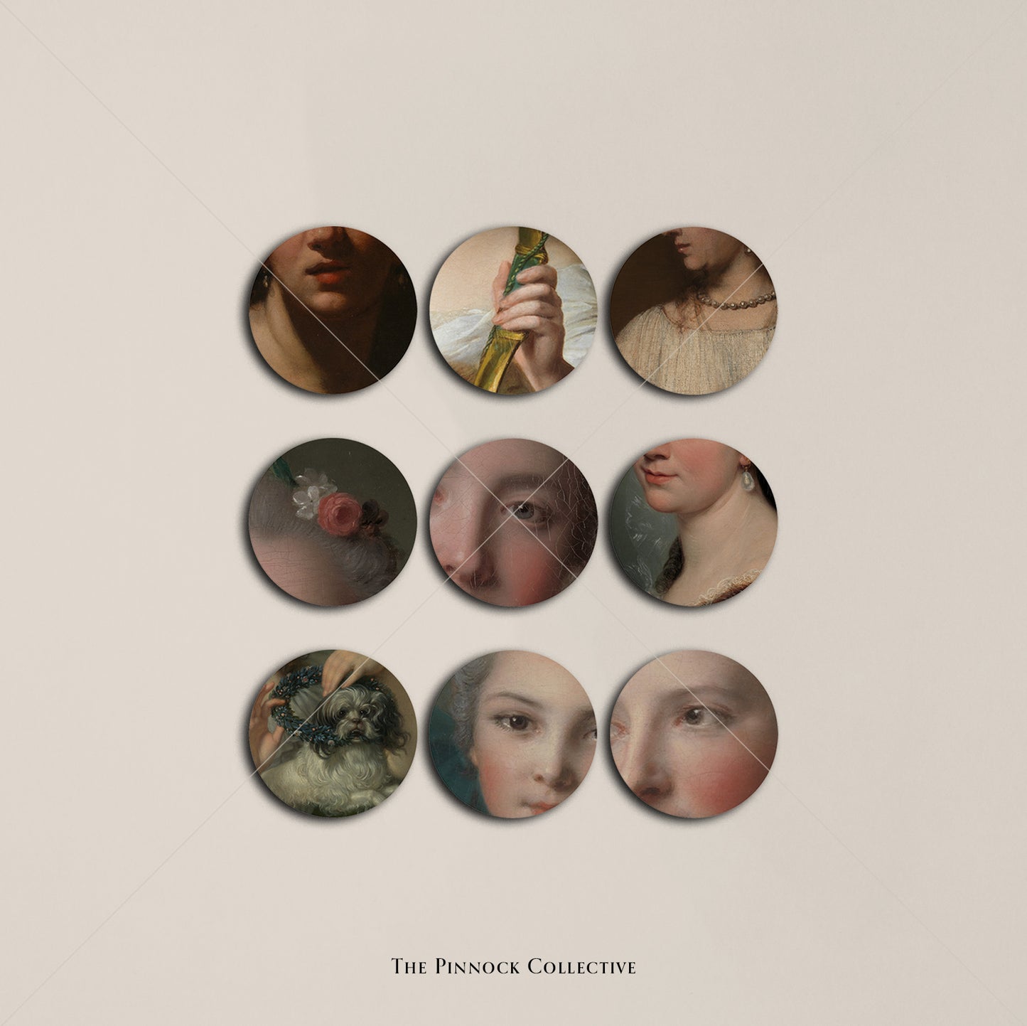 Renaissance Circles Sticker Sheet