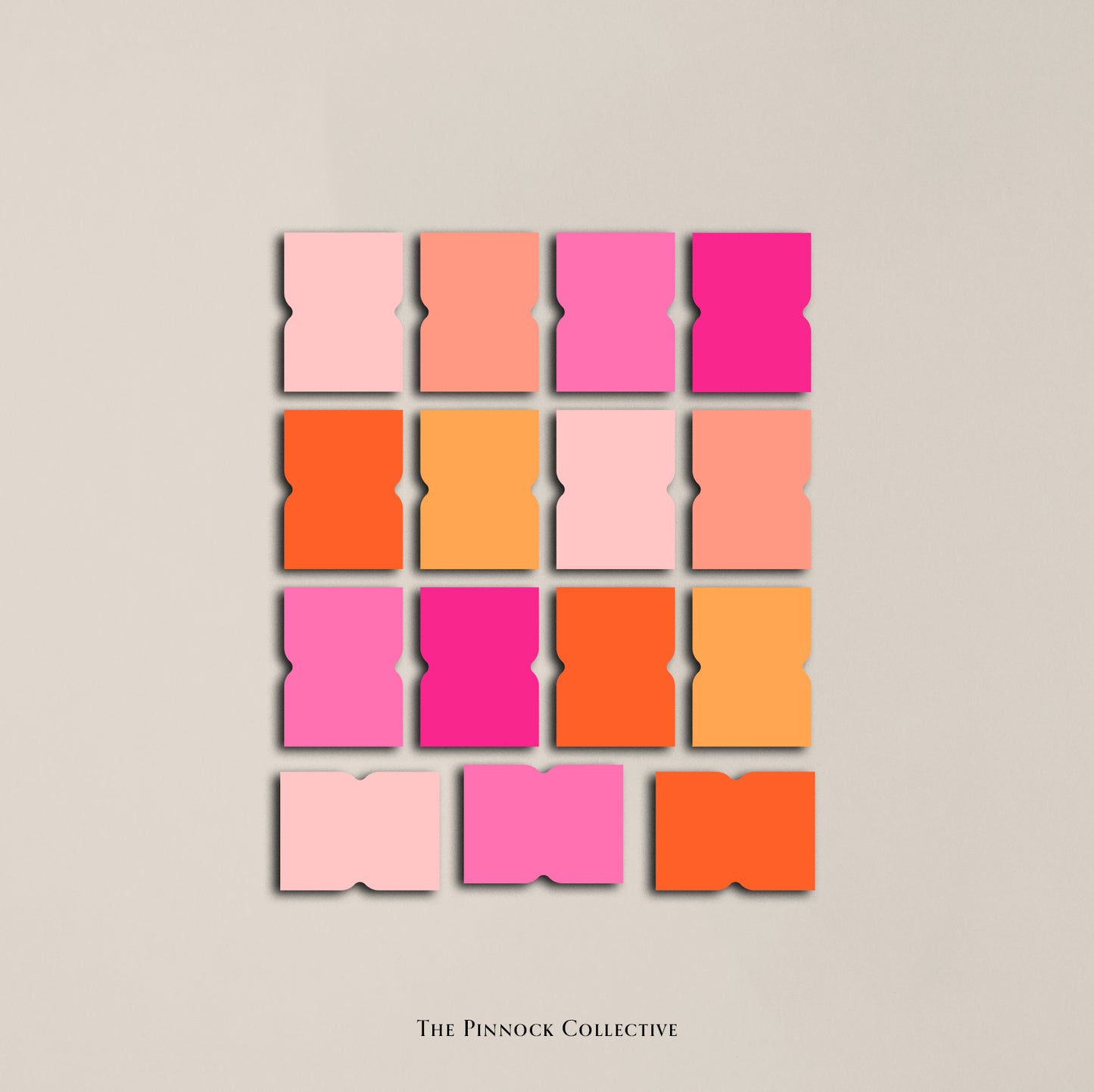 Sunset Planner Tabs Sticker Sheet