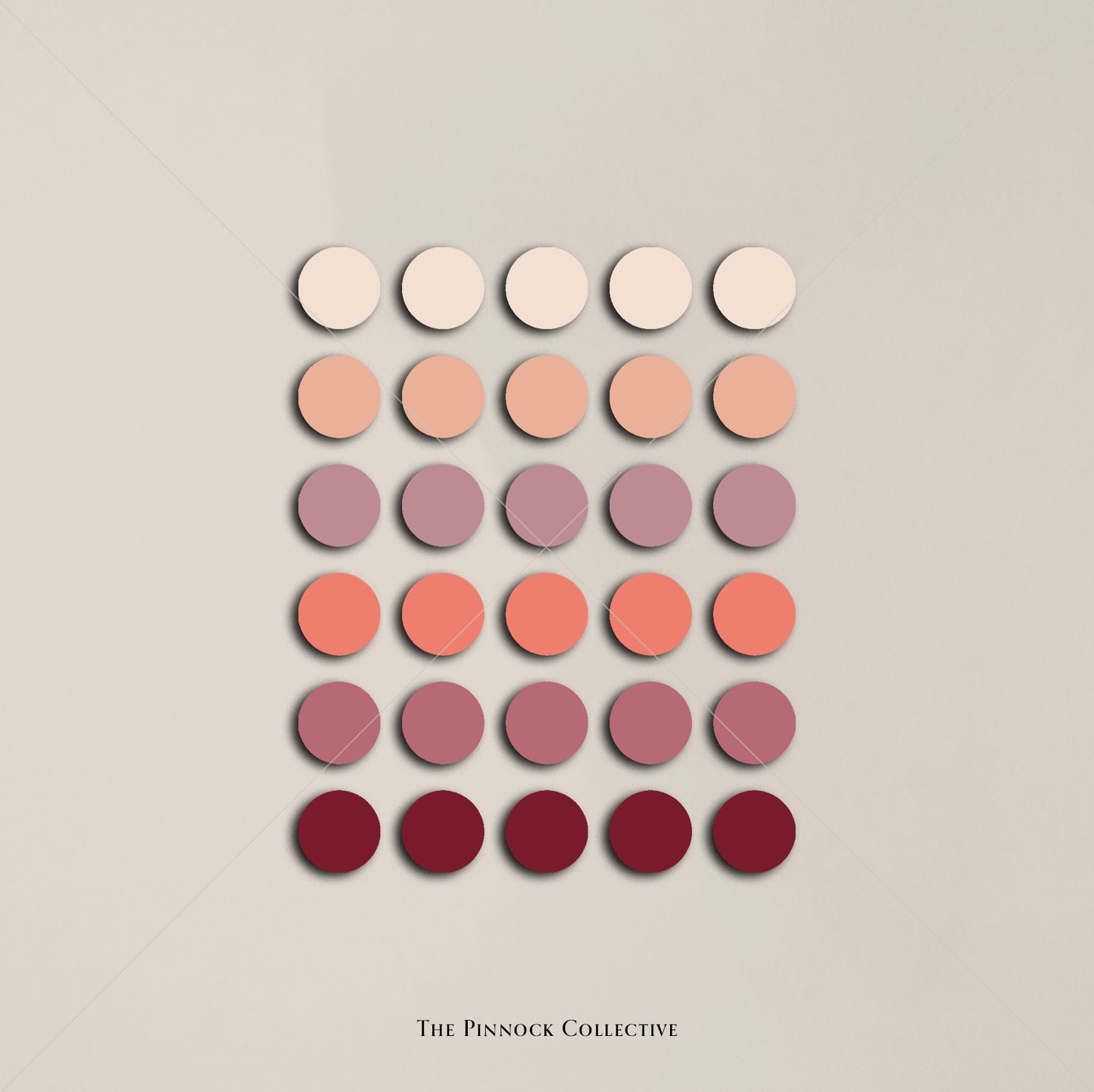 Red Planner Dots Sticker Sheet