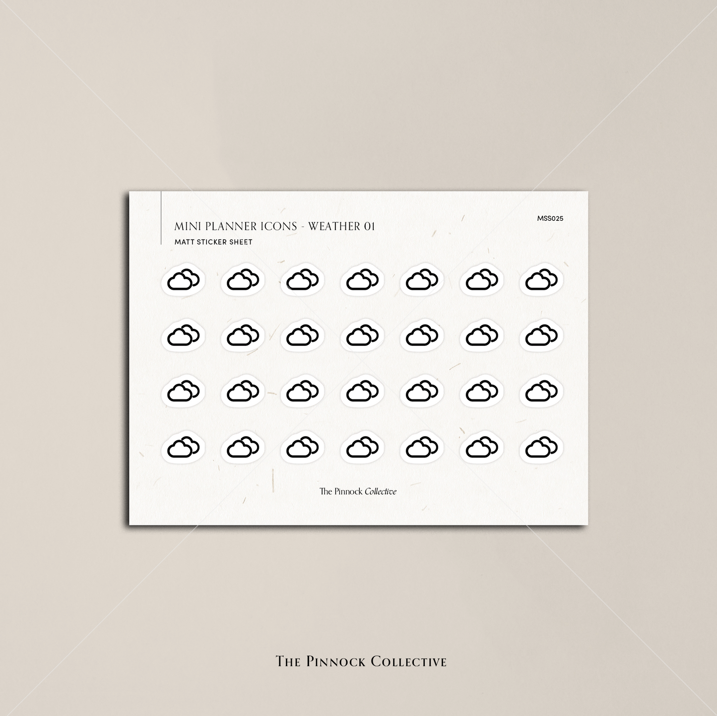 Planner Minis - Weather 01