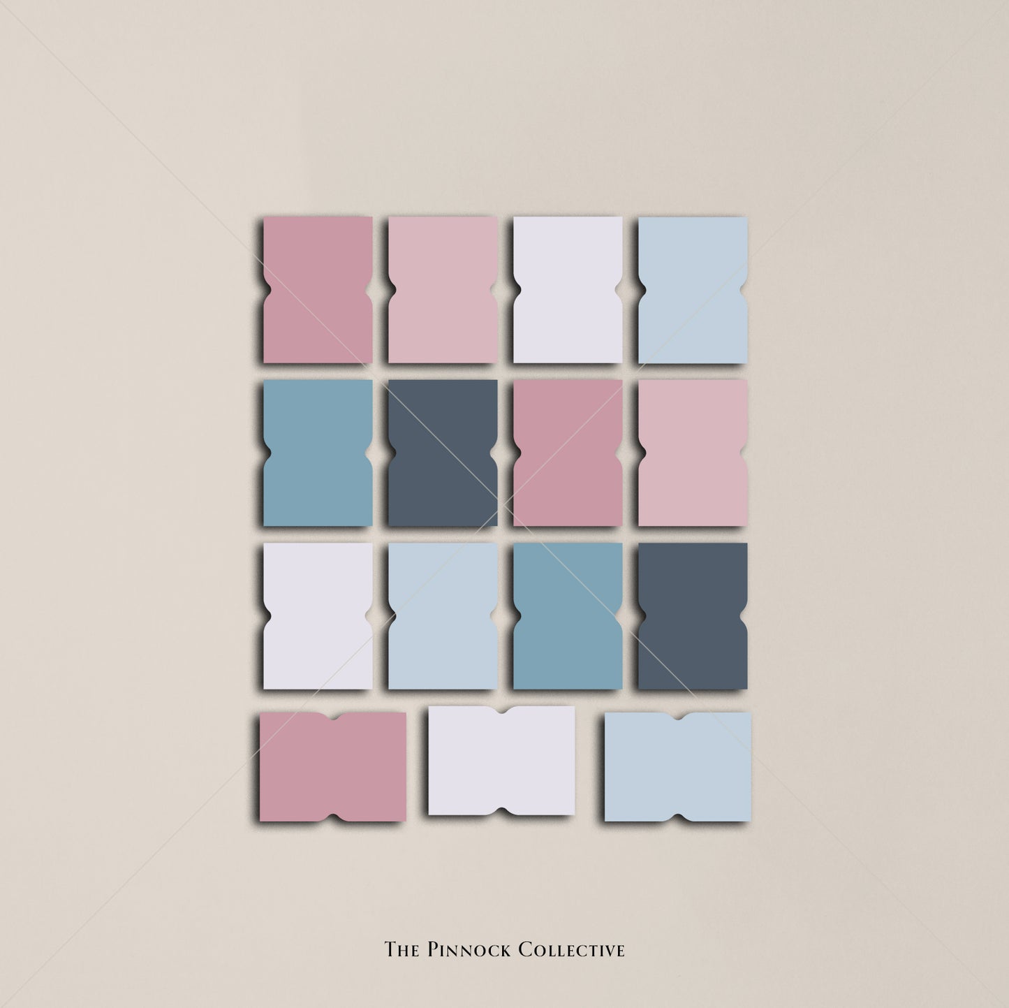 Winter Wonderland Planner Tabs Sticker Sheet