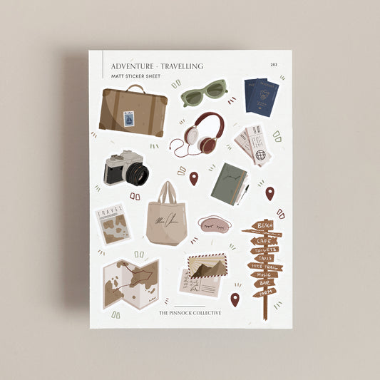 Adventure Sticker Sheet