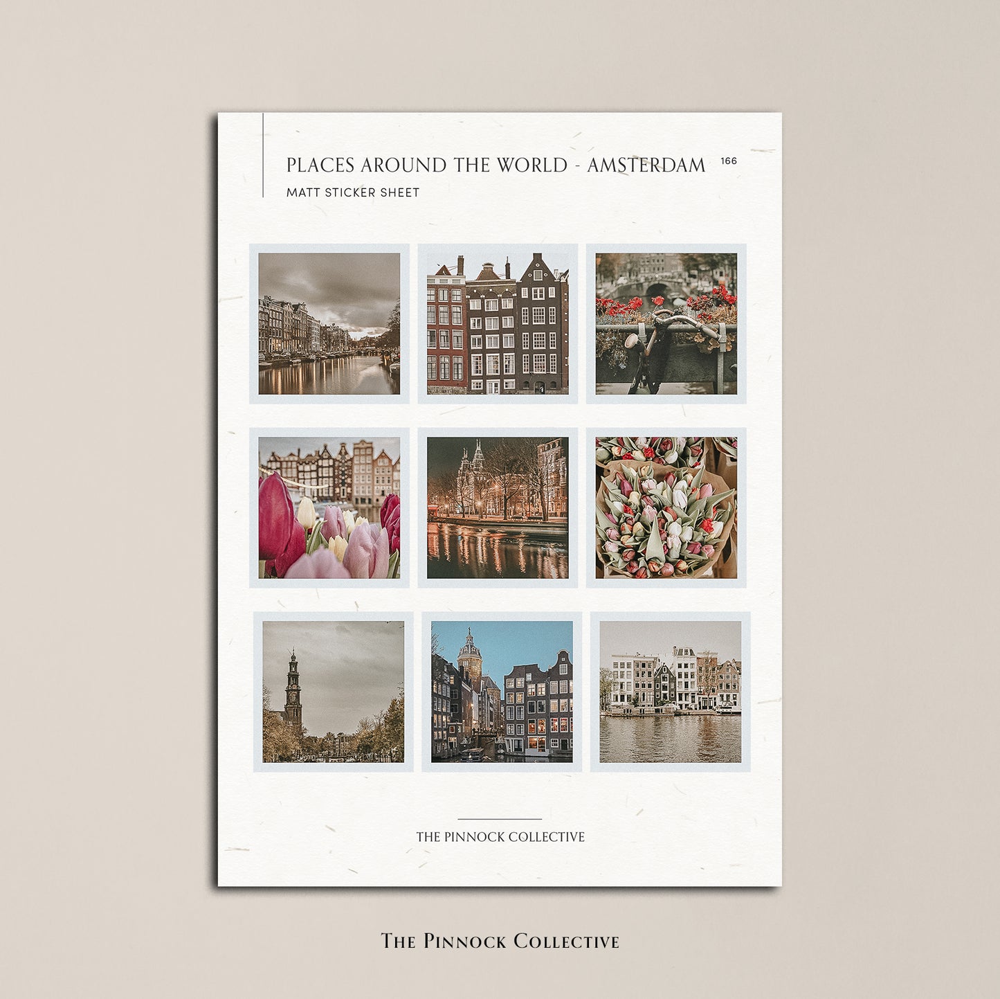 Amsterdam Sticker Sheet