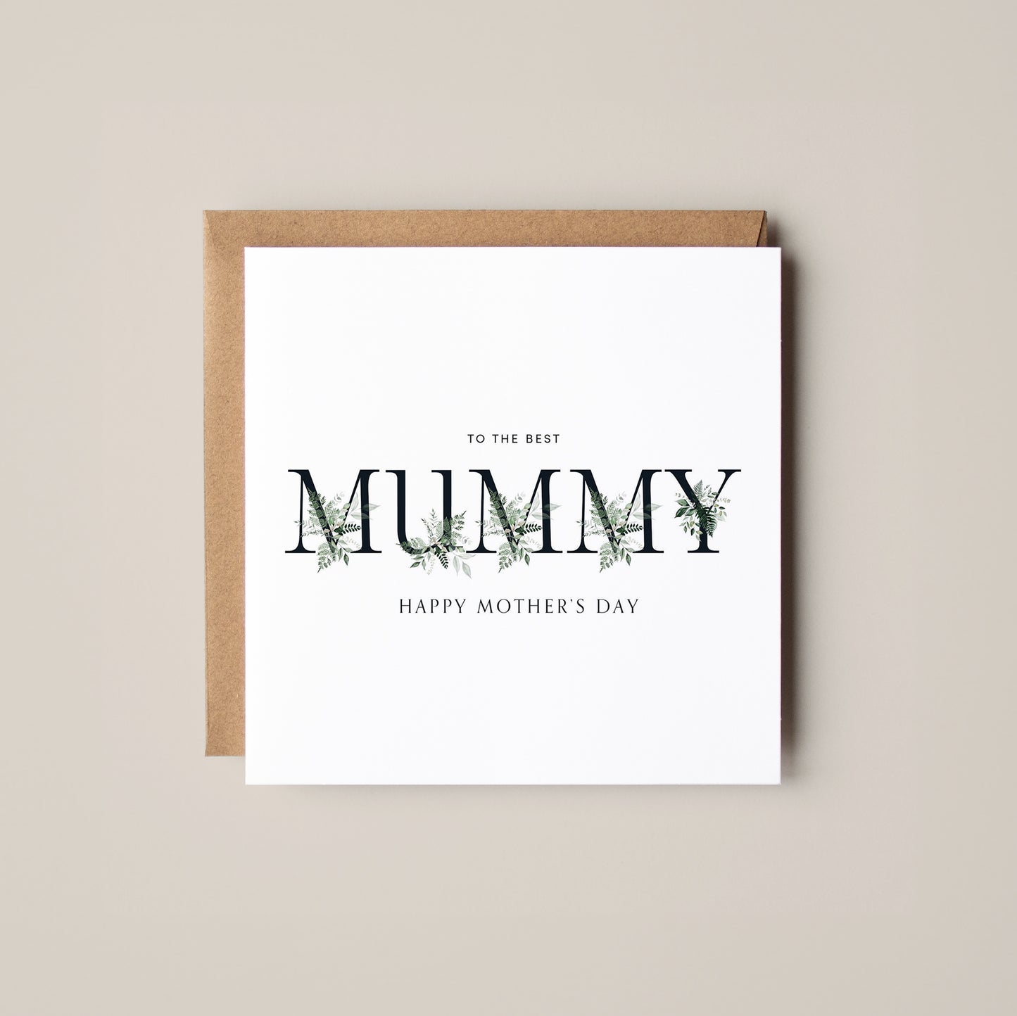 Best Mummy - Mother's Day Card