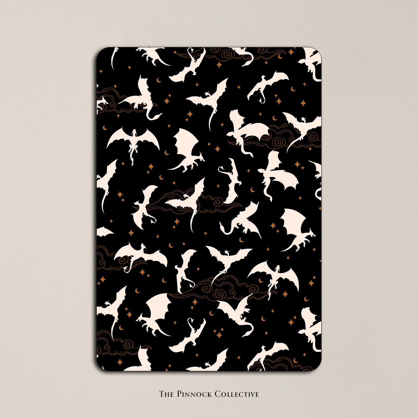 Black Dragon Kindle Case Insert