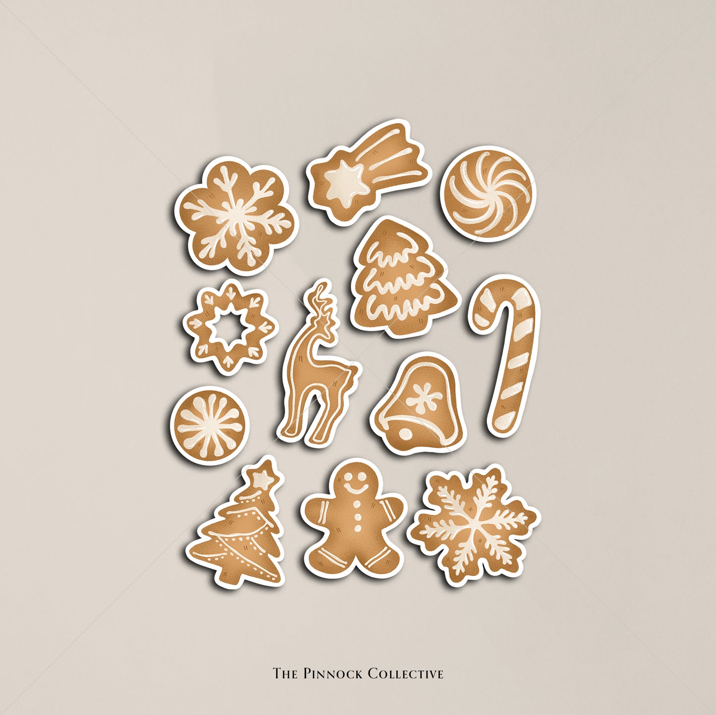 Christmas Cookies Sticker Sheet