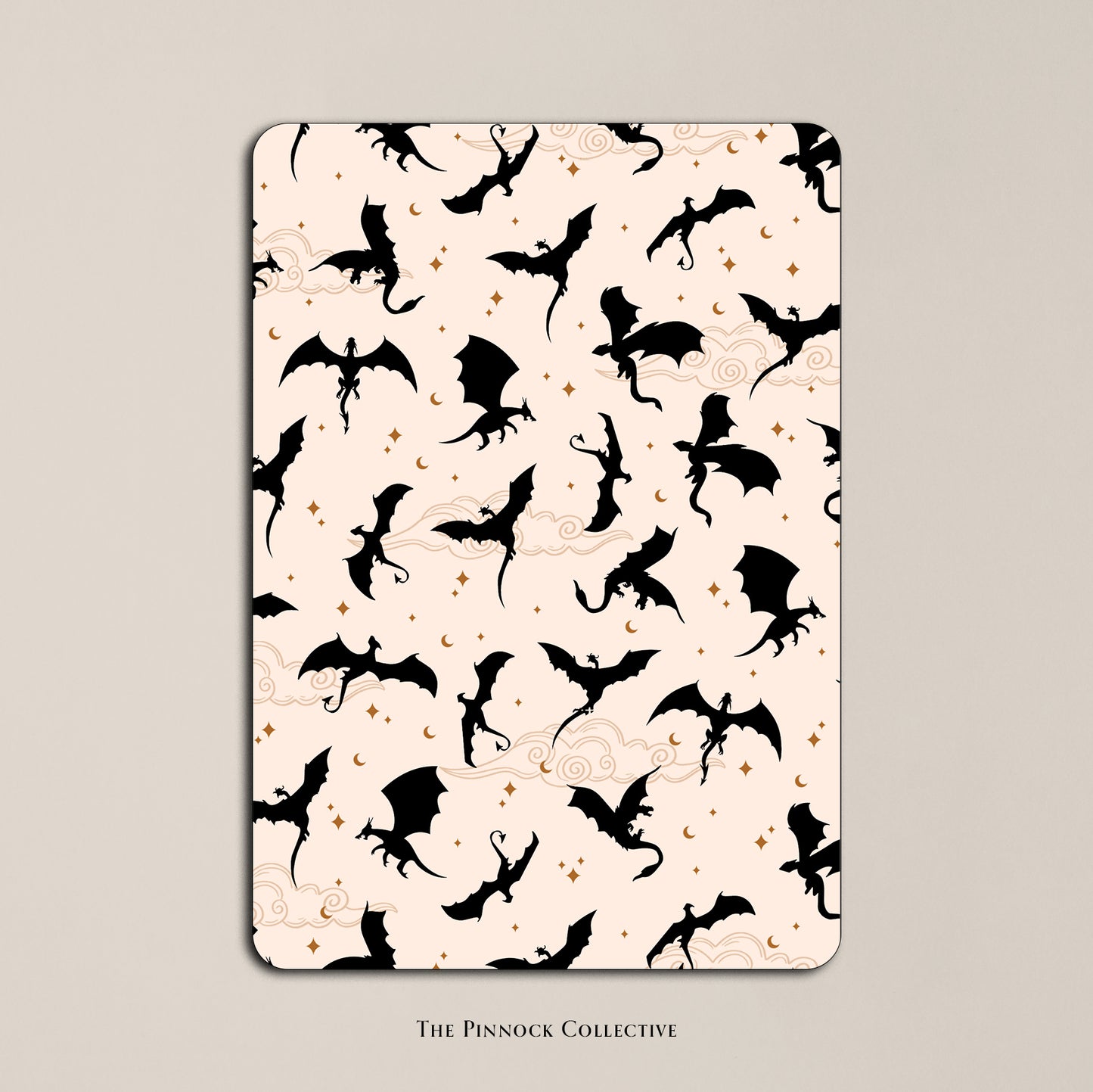 Cream Dragon Kindle Case Insert