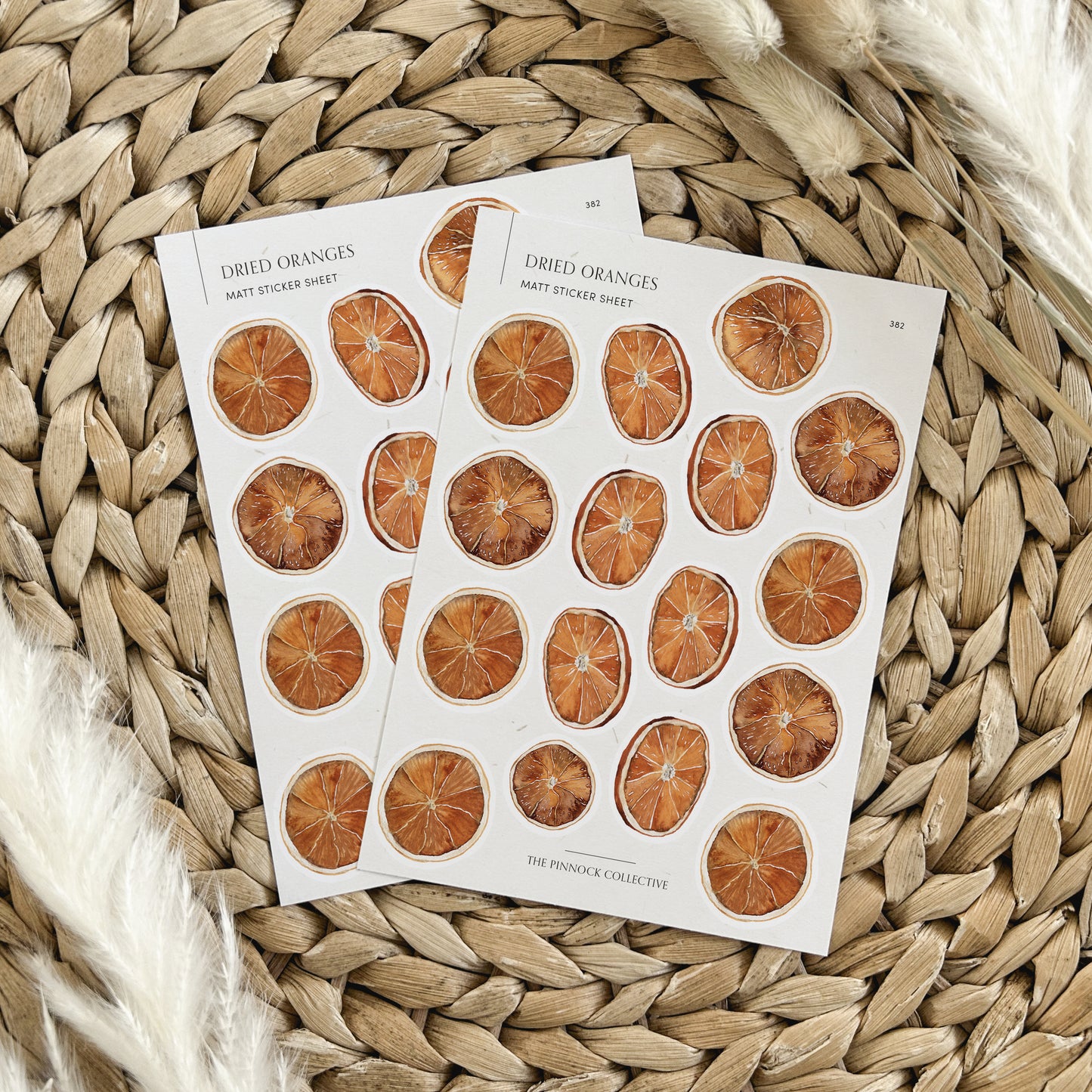 Autumn Botanicals Sticker Sheet