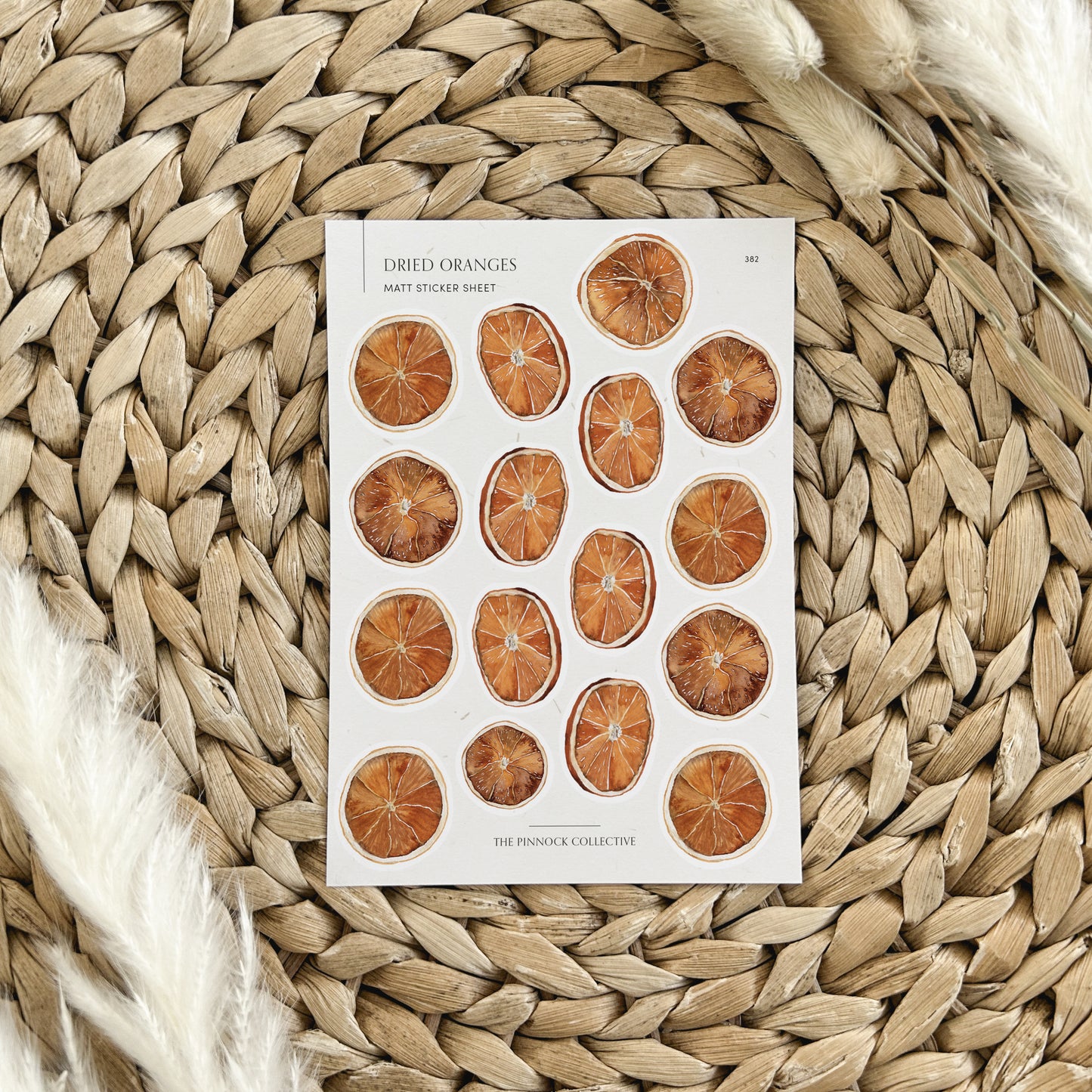 Autumn Botanicals Sticker Sheet