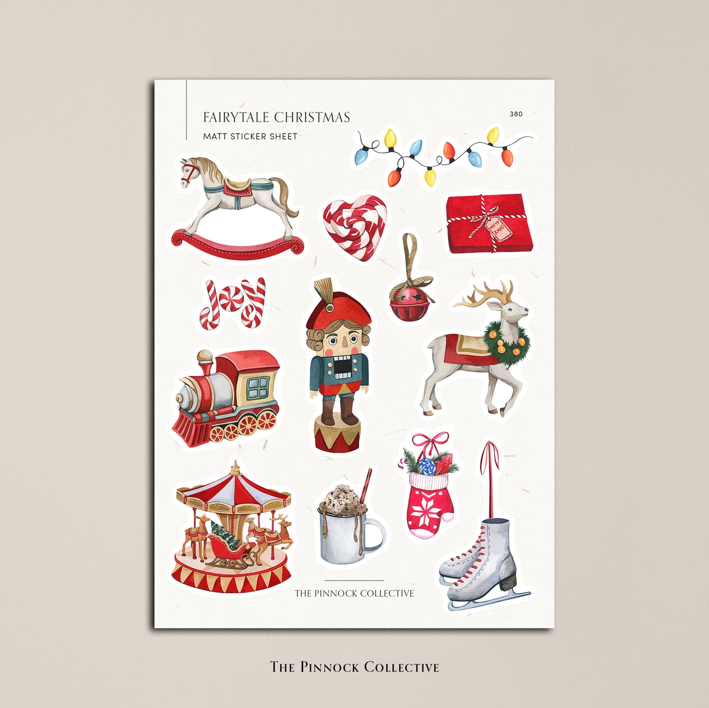 Fairytale Christmas Sticker Sheet