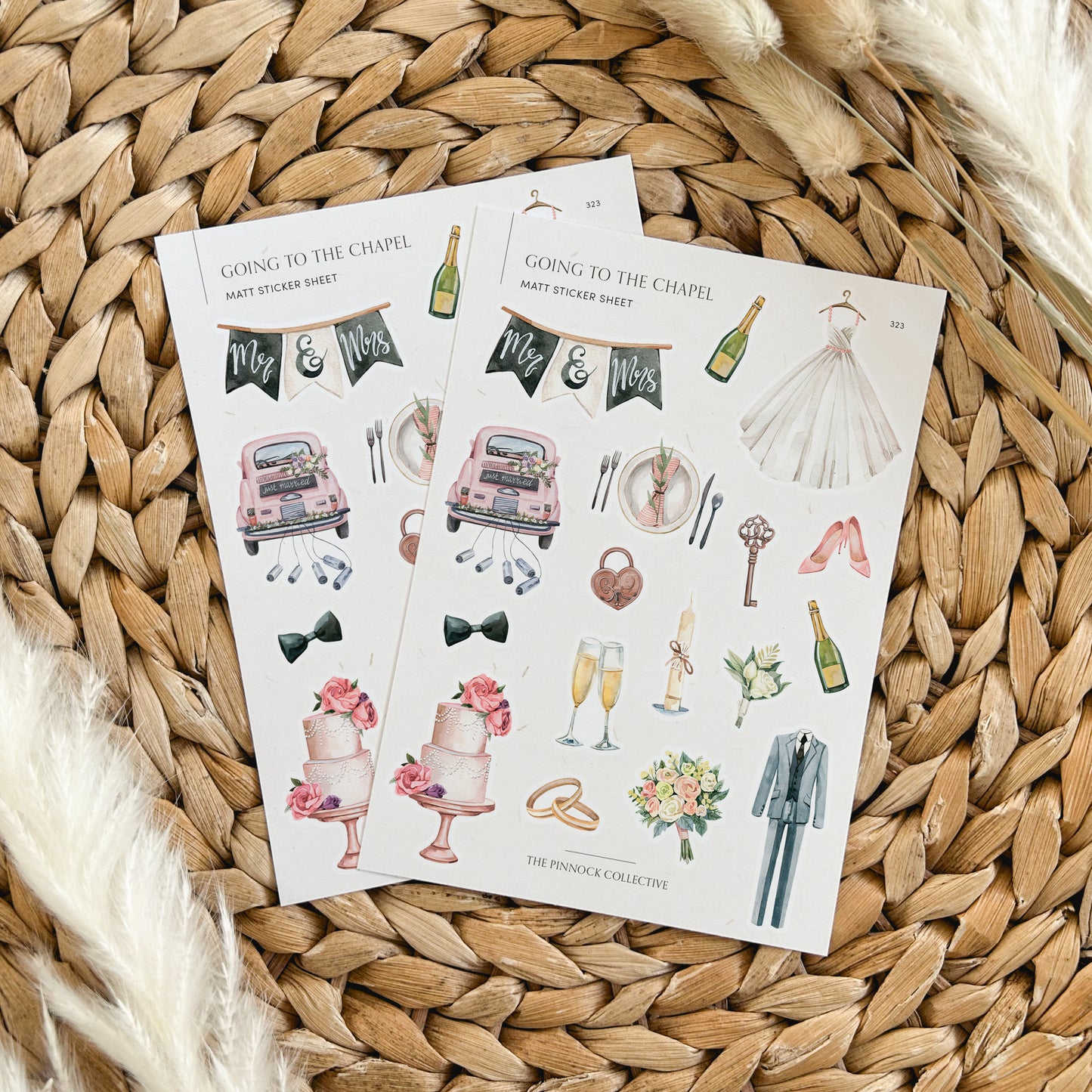 Going to the Chapel Sticker Sheet