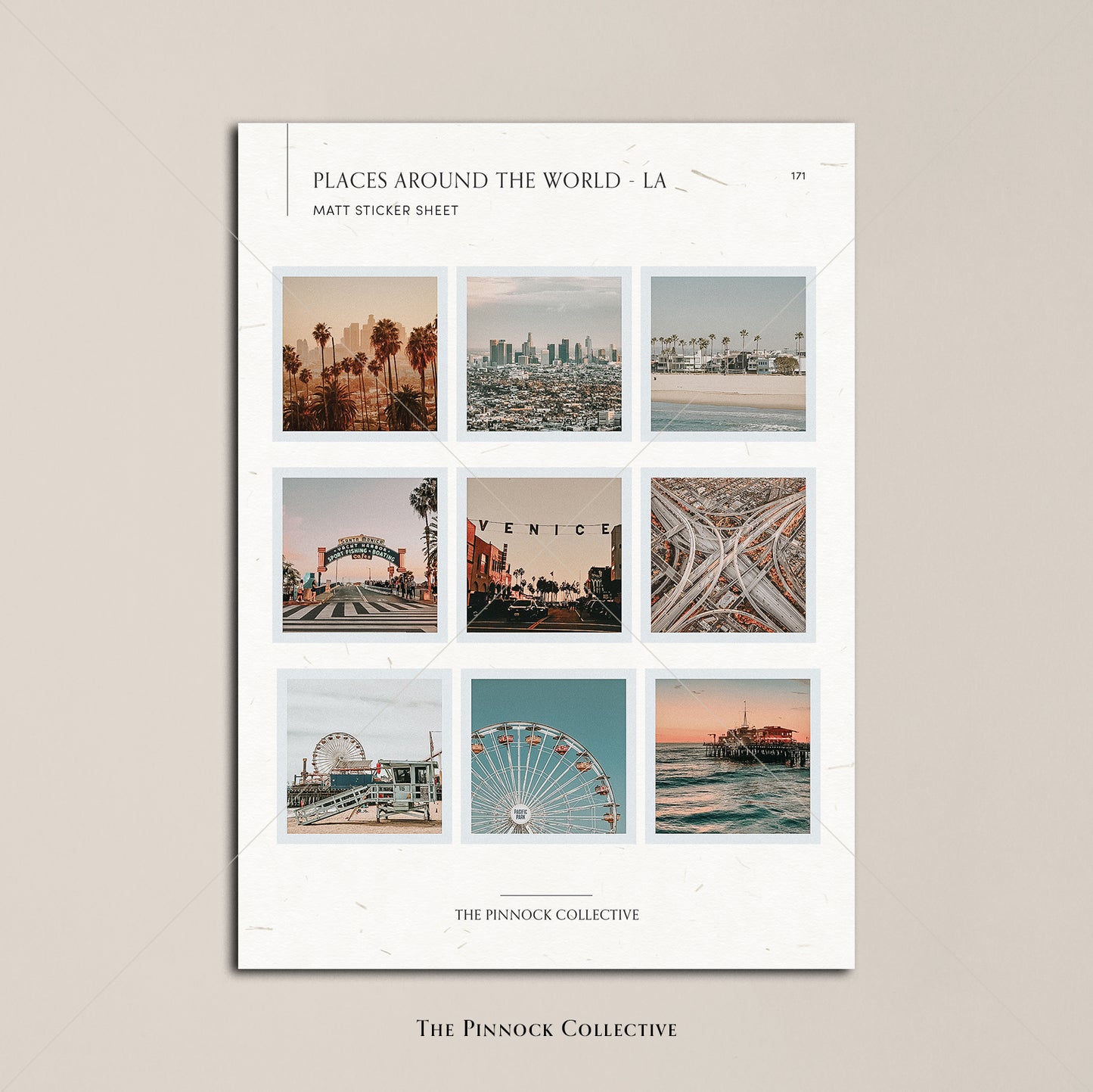 Los Angeles Sticker sheet