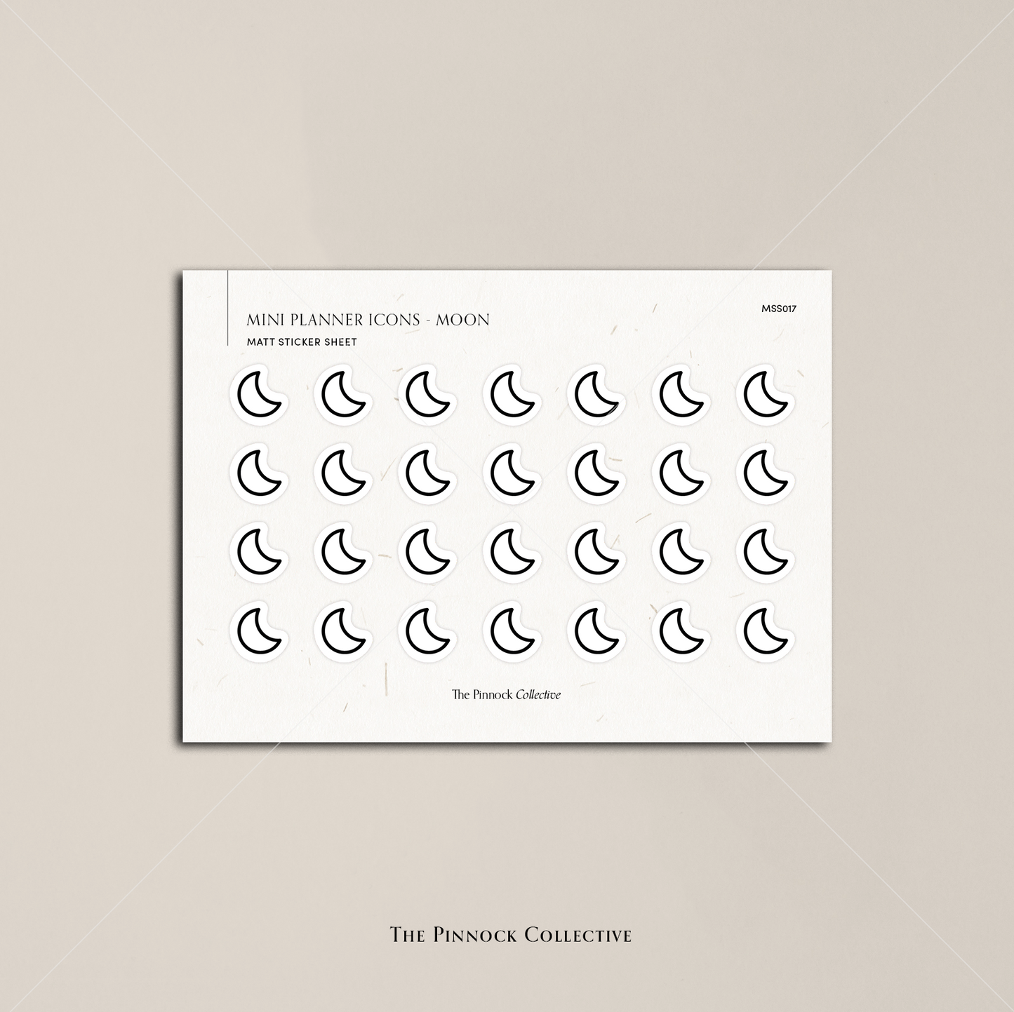 Planner Minis - Moon